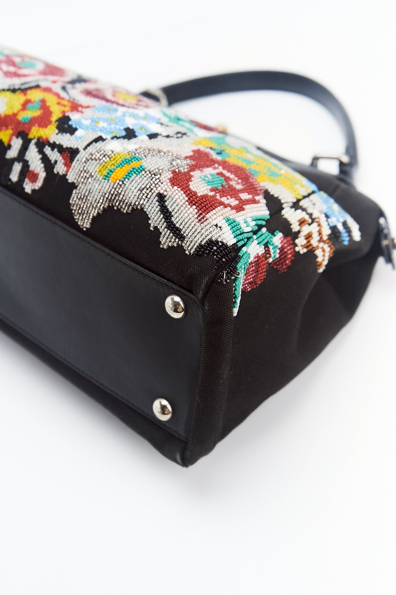 Fendi peekaboo beaded floral