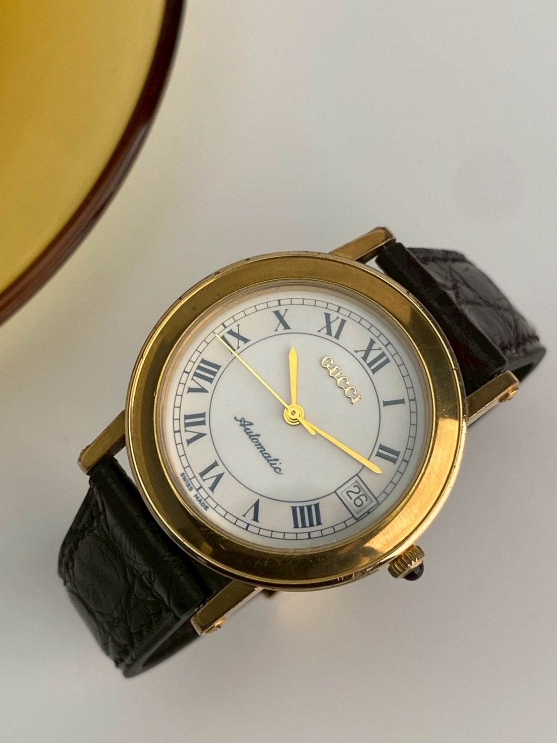 Gucci 7200Auto white dial