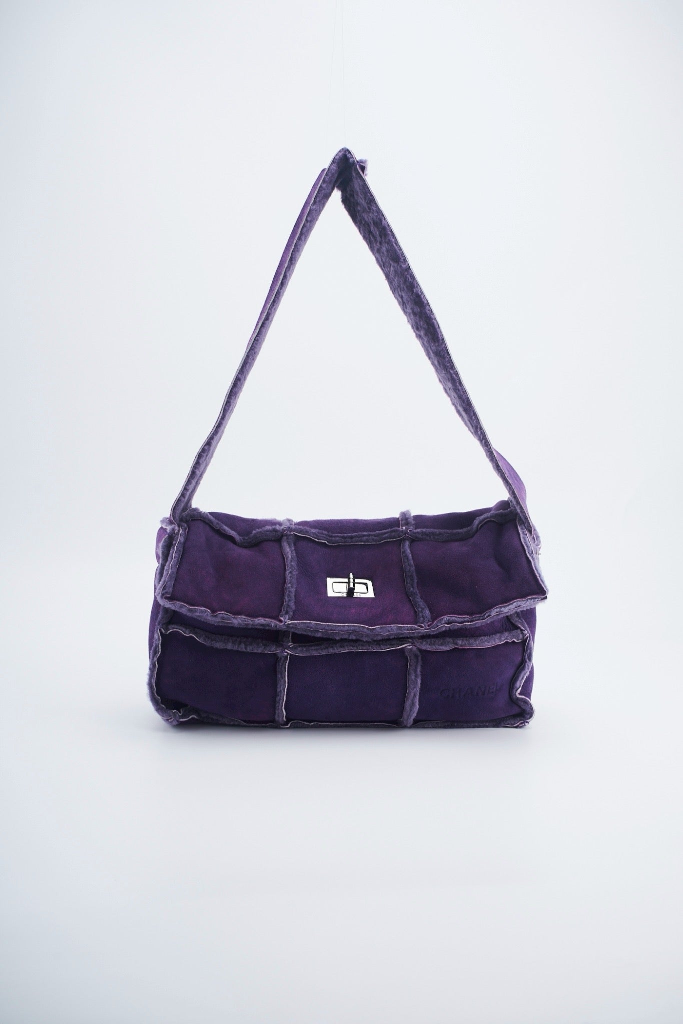 Chanel Mouton shearling suede