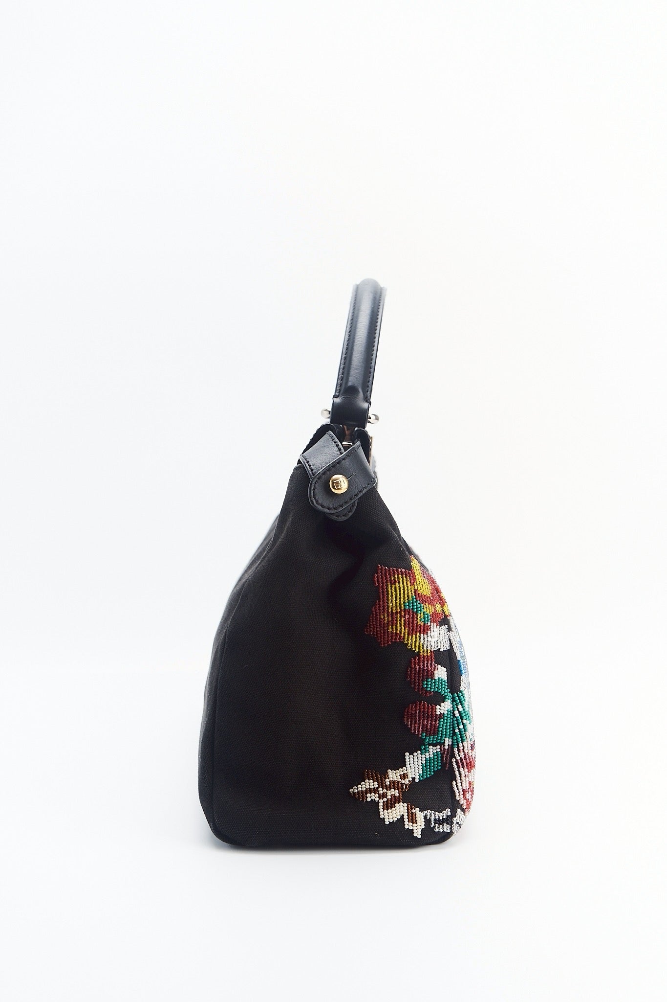 Fendi peekaboo beaded floral