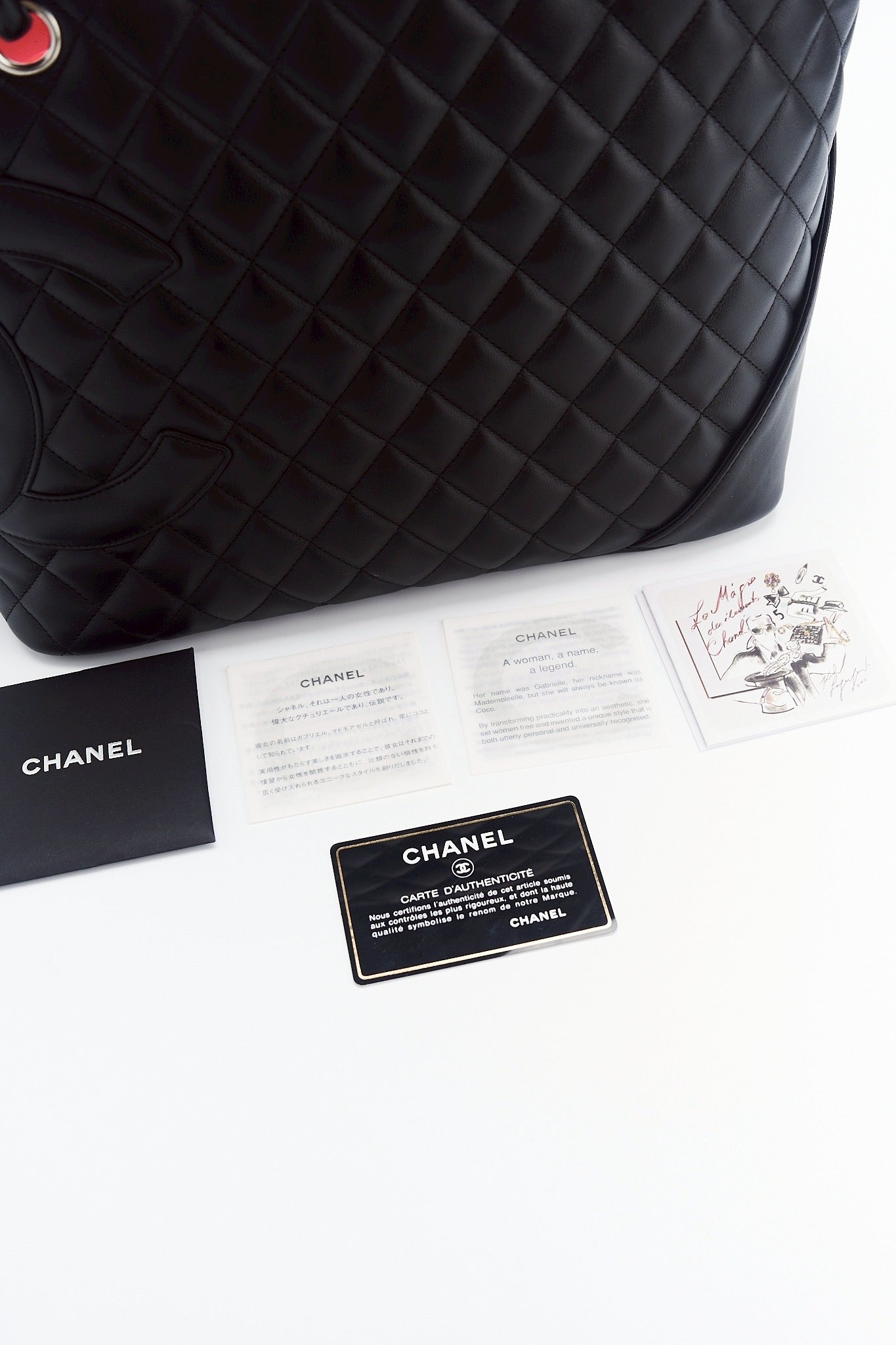 Chanel cambon tote bag