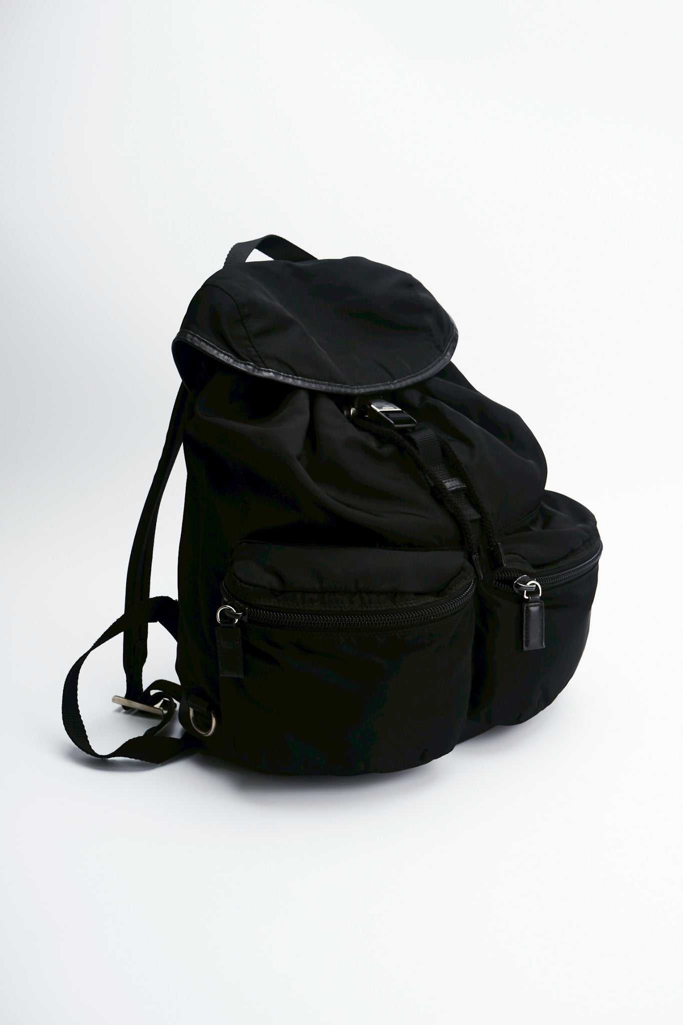 Prada nylon blackpack