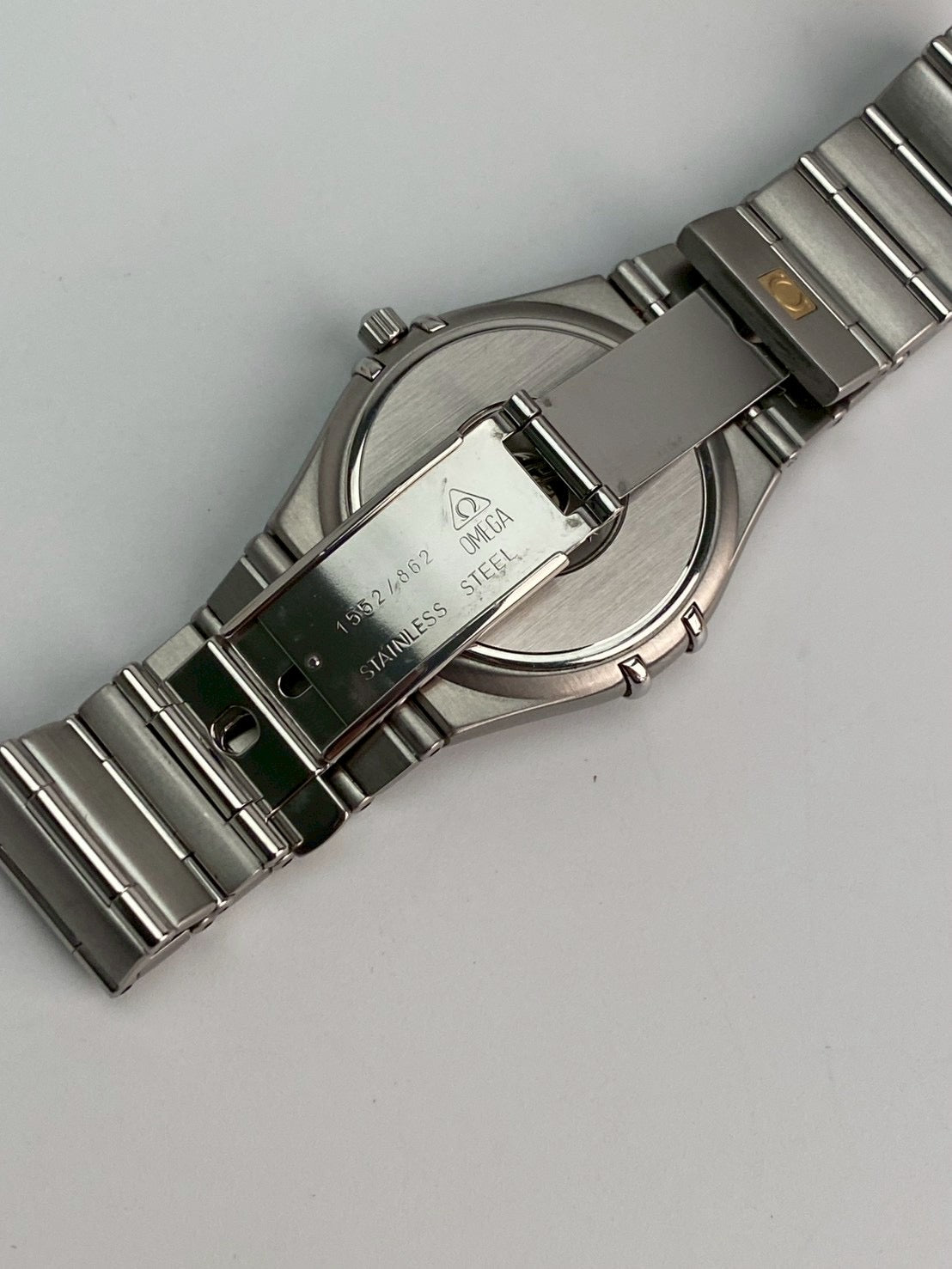 Omega constellation black dial date c. 5218
