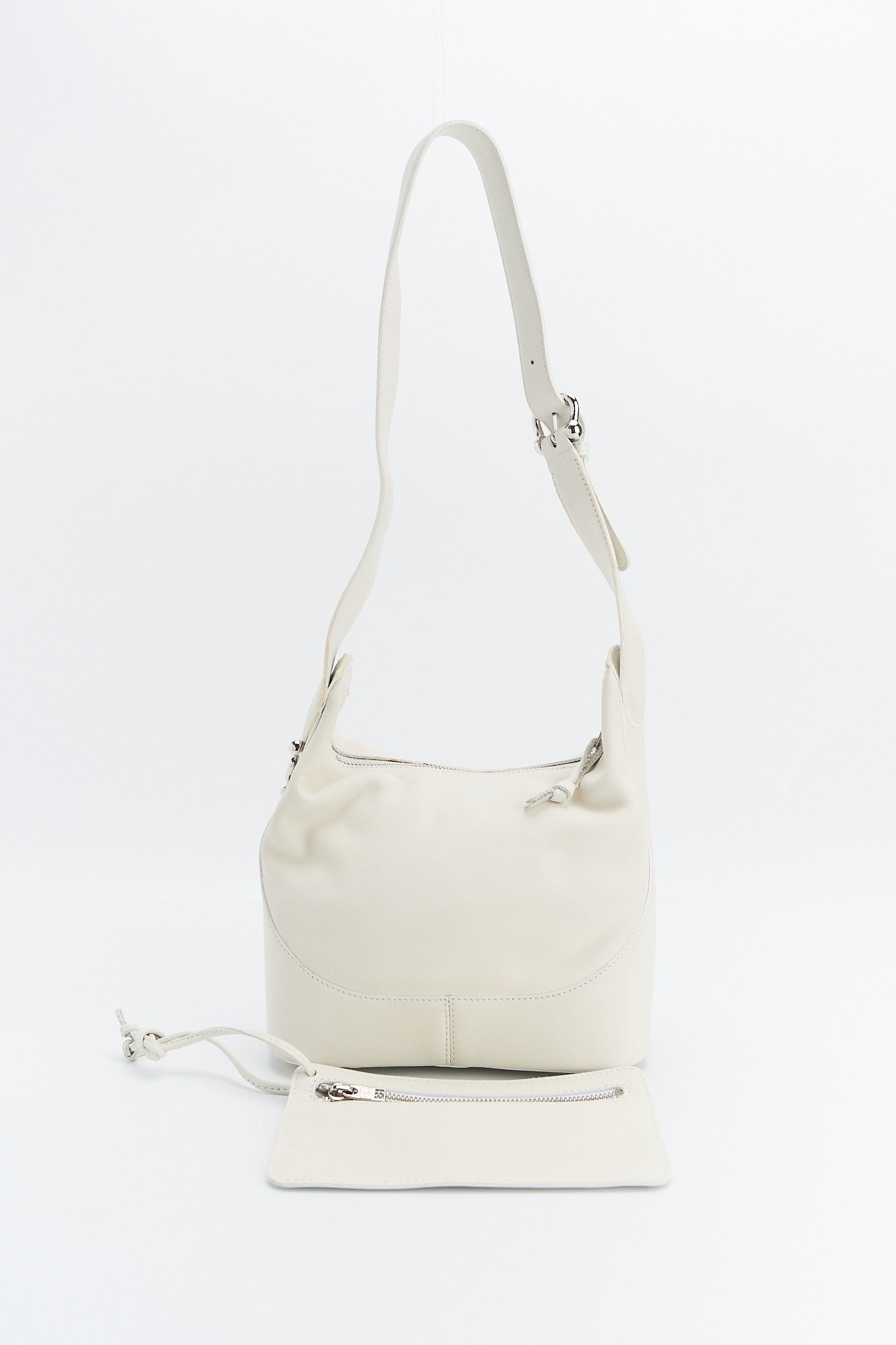 Loewe shoulder bag white color