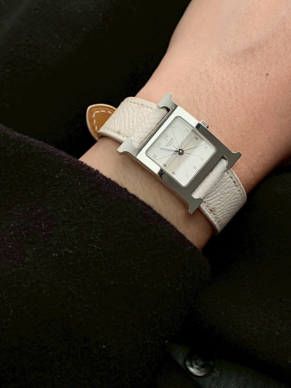 Hermes white dial H c.1526