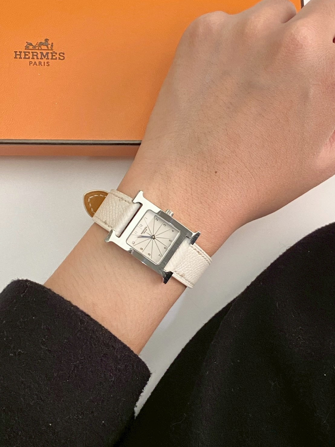 Hermes white dial H c.1526