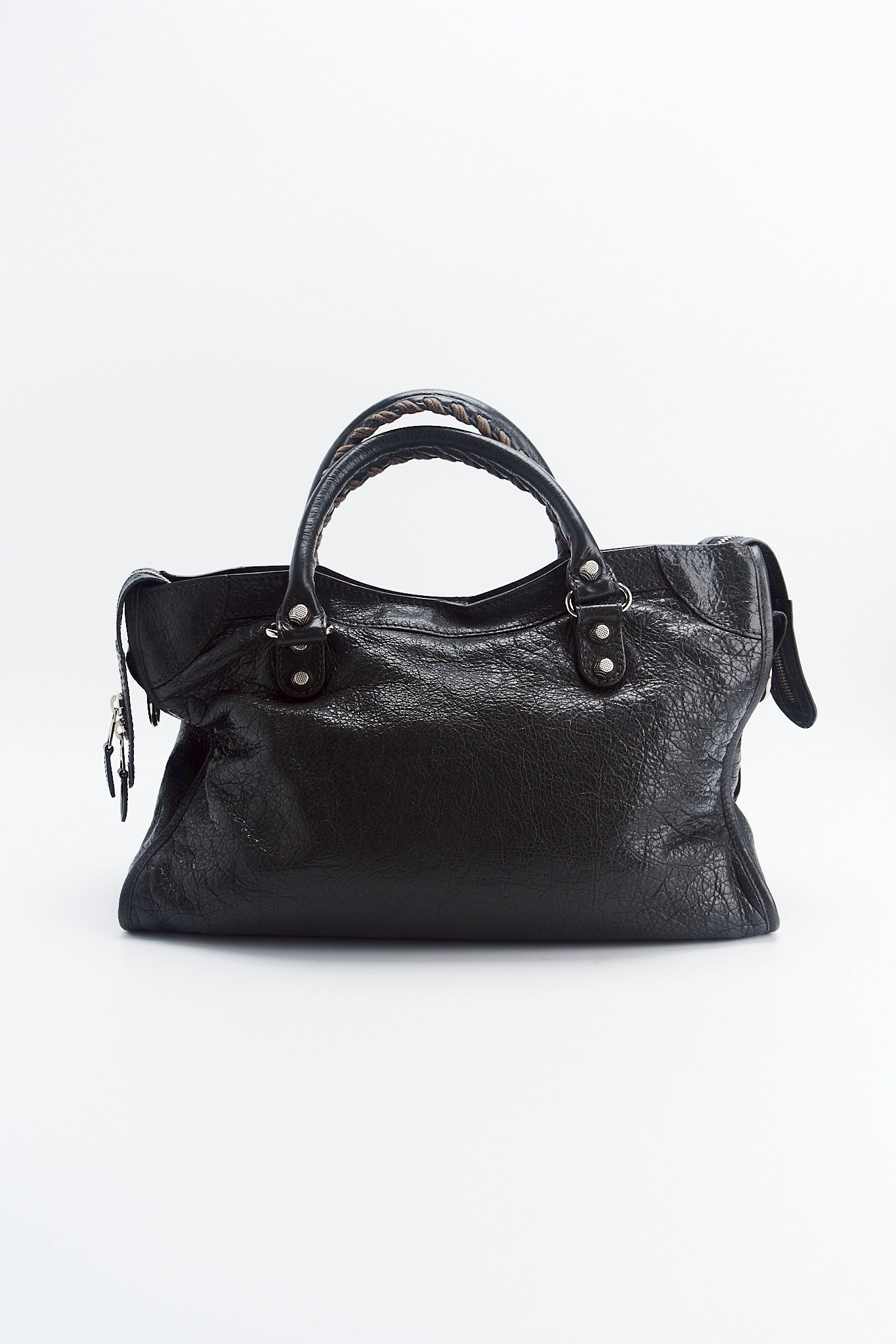 Balenciaga city bag dark gray