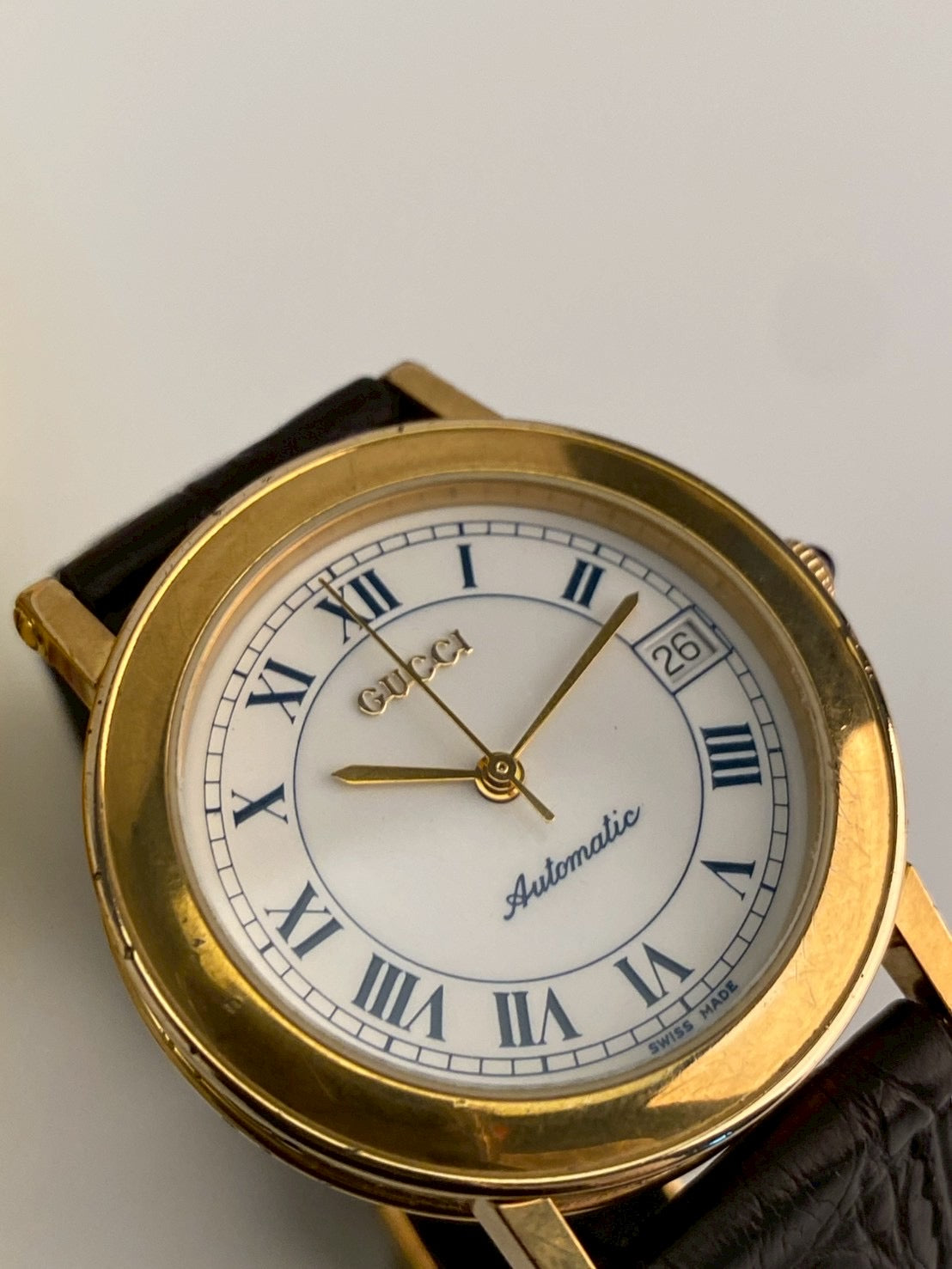 Gucci 7200Auto white dial
