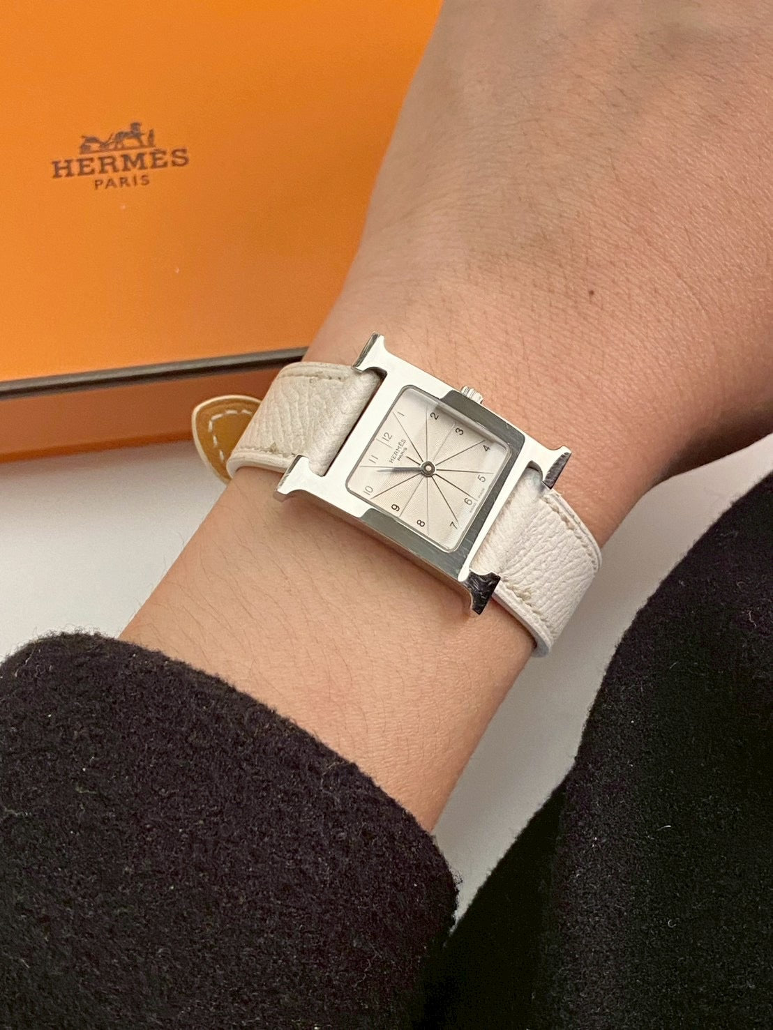 Hermes white dial H c.1526