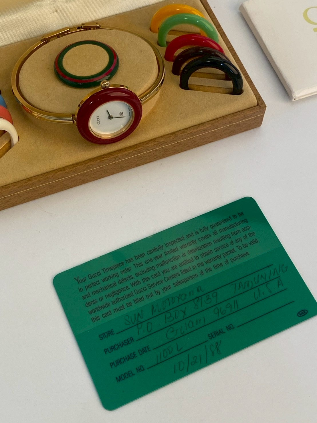 Gucci 11/12.2 lady c.a9609