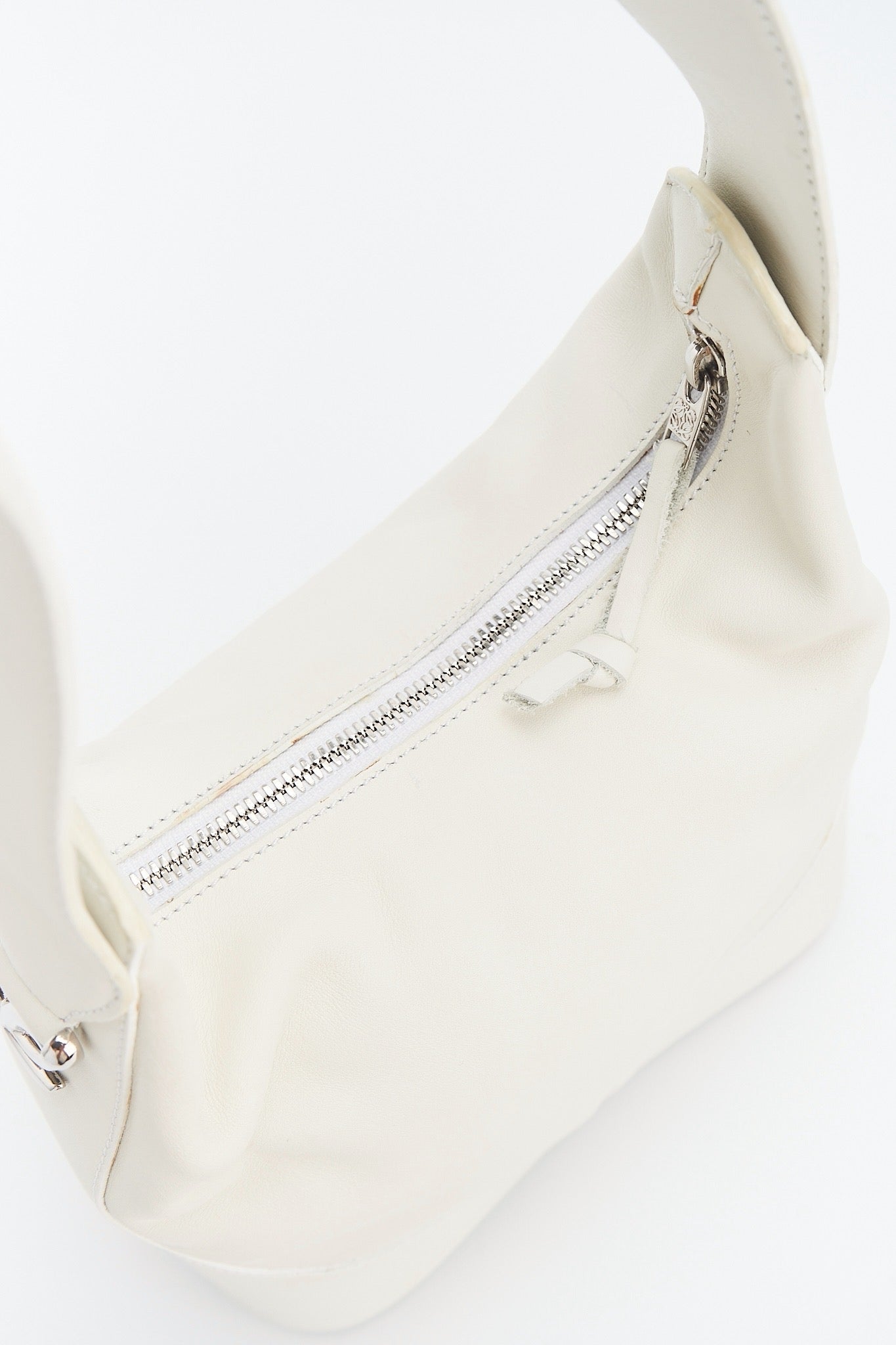 Loewe shoulder bag white color