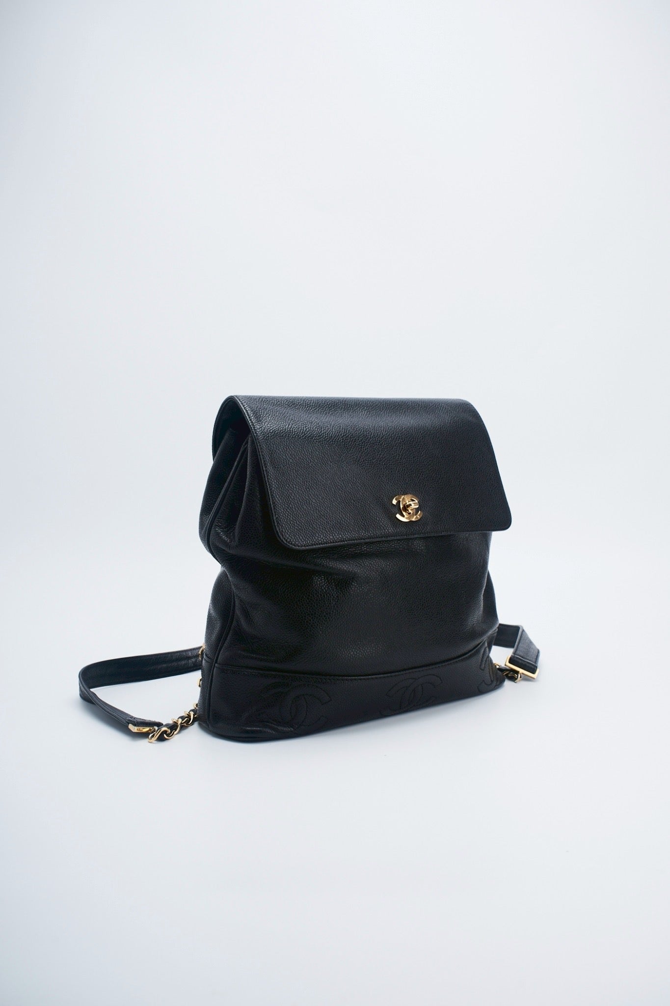 Chanel caviar backpack