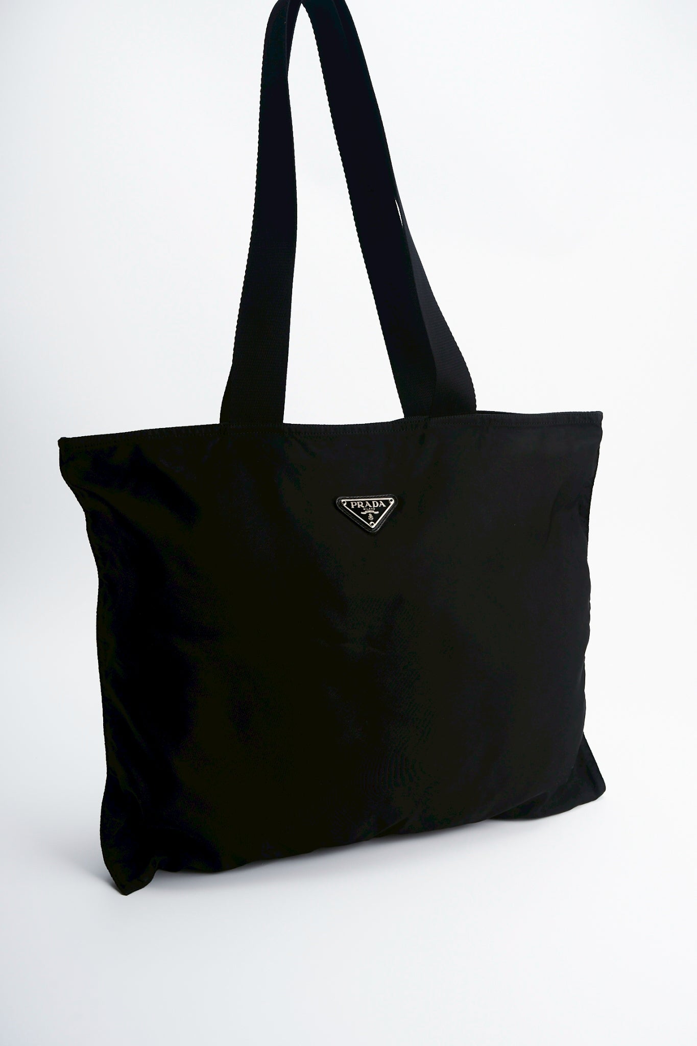 Prada nylon tote bag