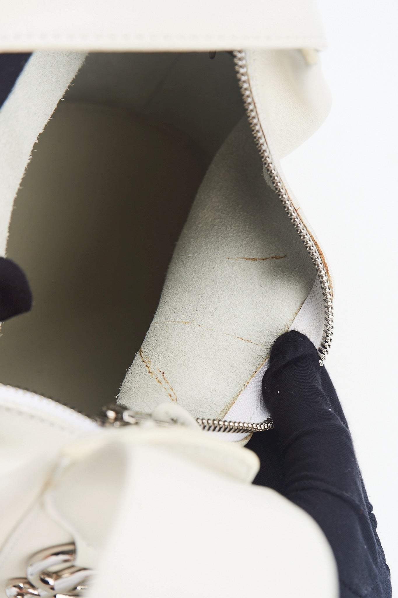Loewe shoulder bag white color
