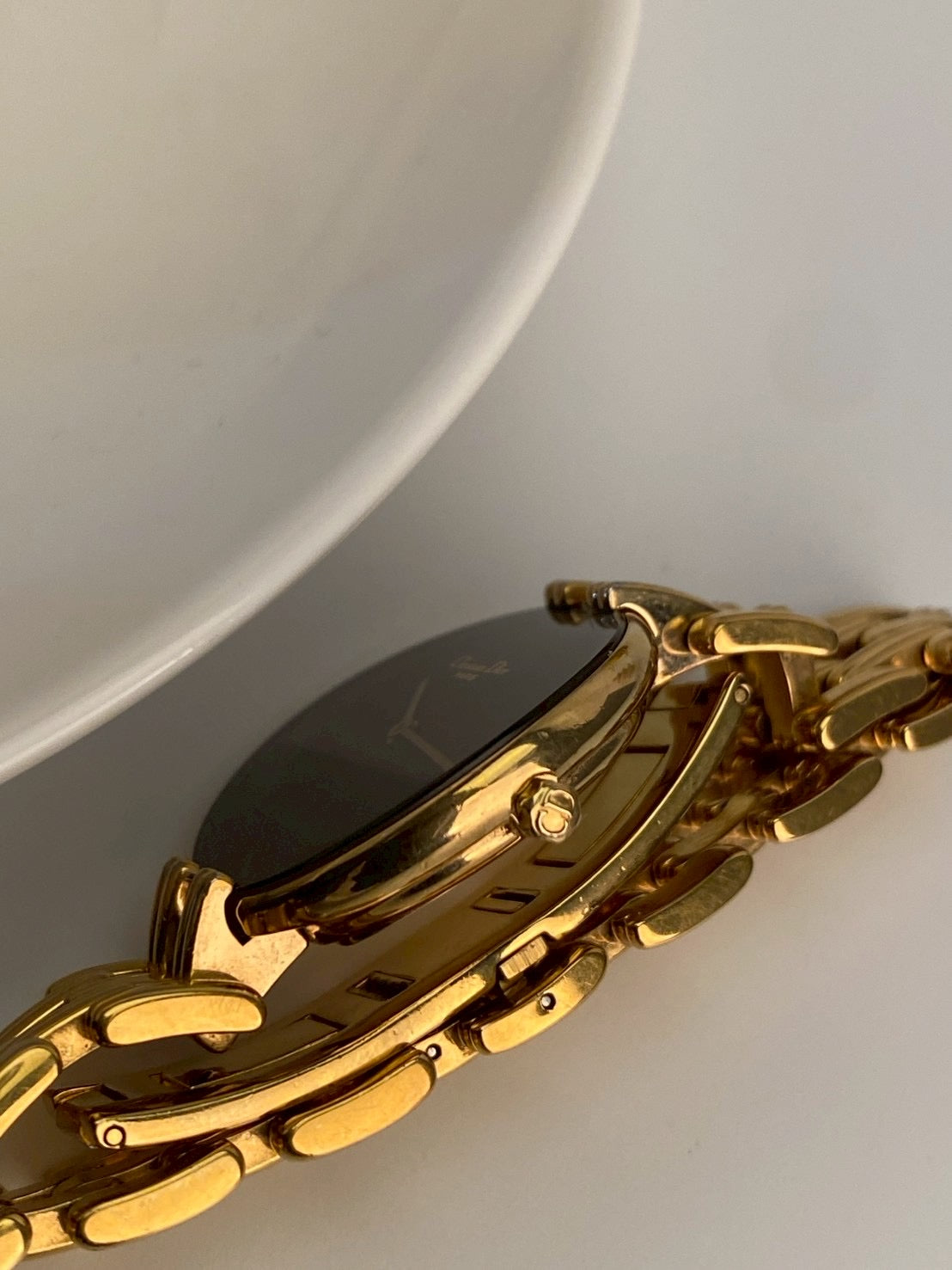 Dior 46-154-4 black dial gold