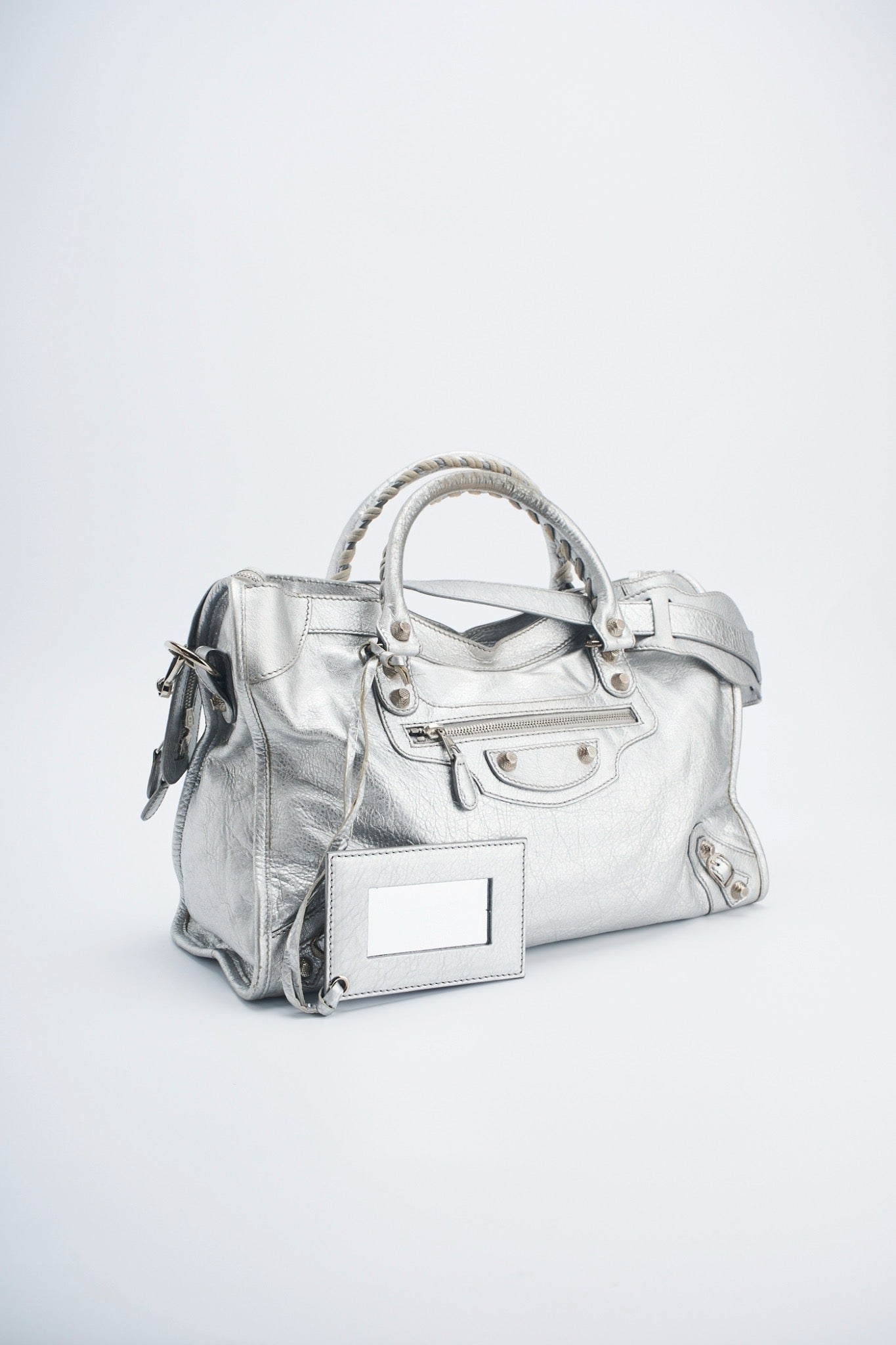 Balenciaga giant city silver