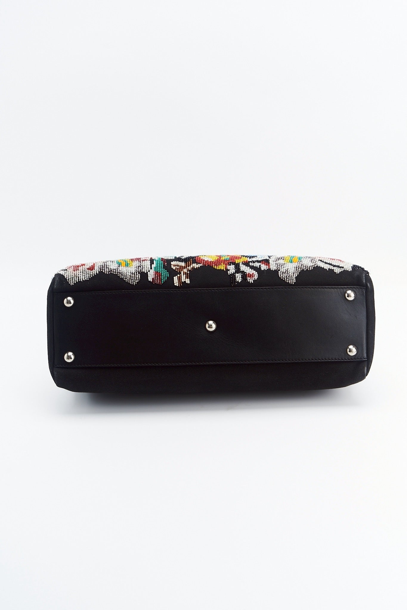 Fendi peekaboo beaded floral