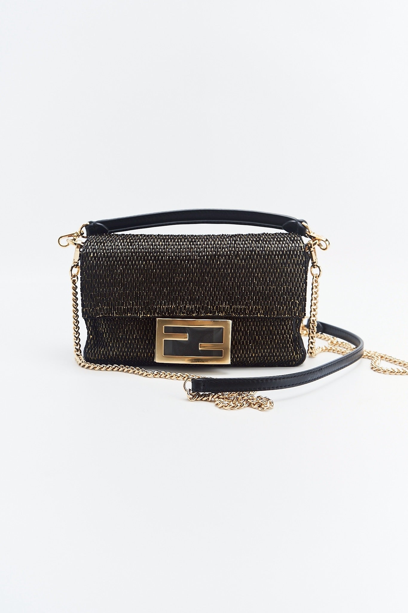 Fendi mini baguette bag