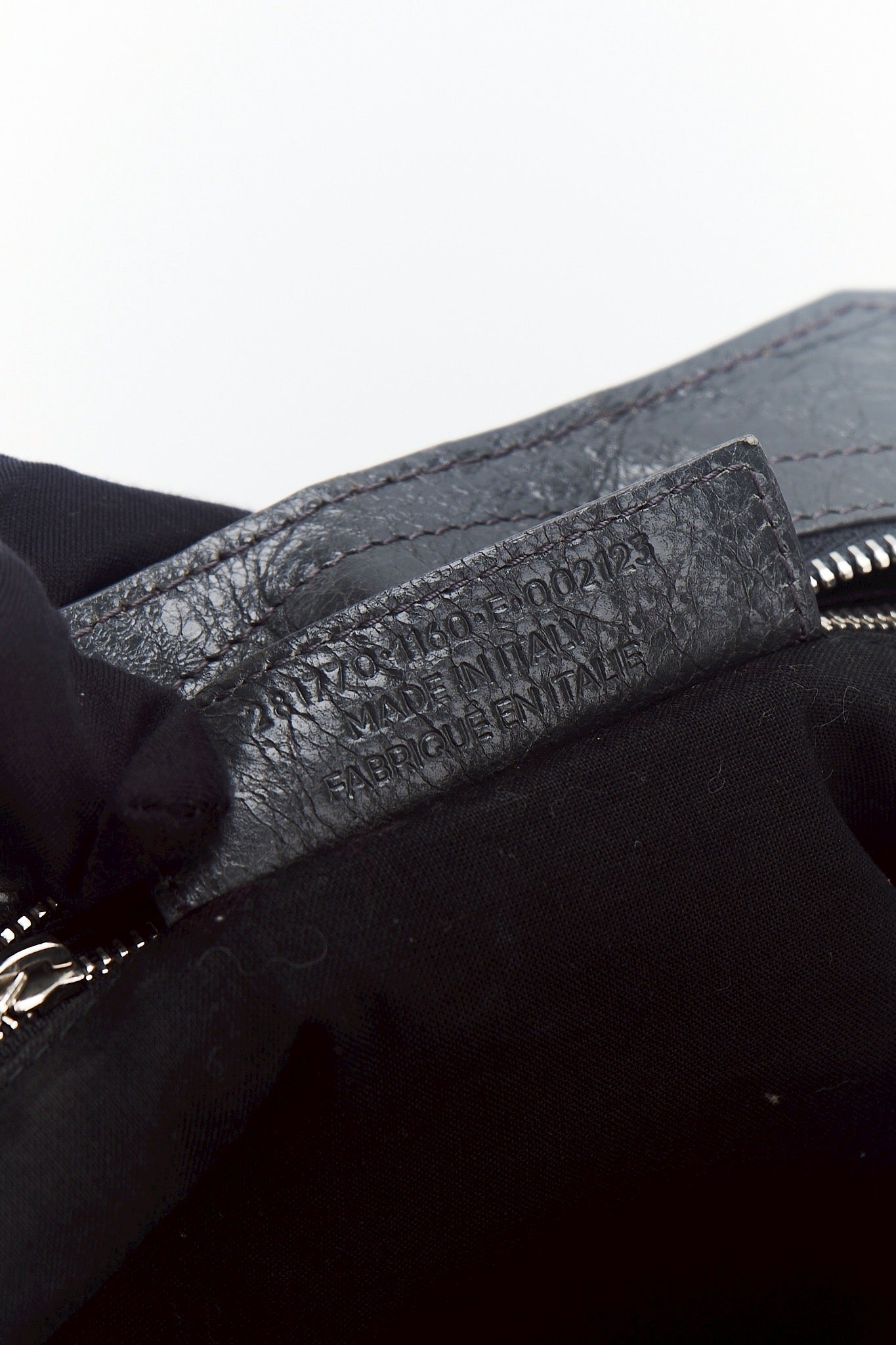 Balenciaga city bag dark gray