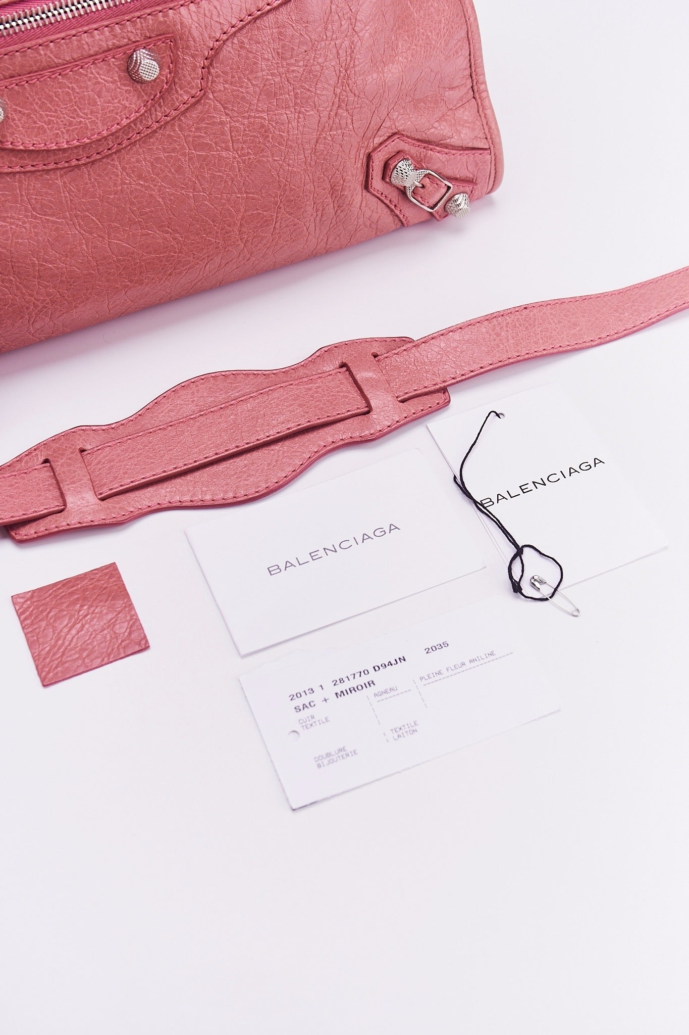 Balenciaga city bag pink