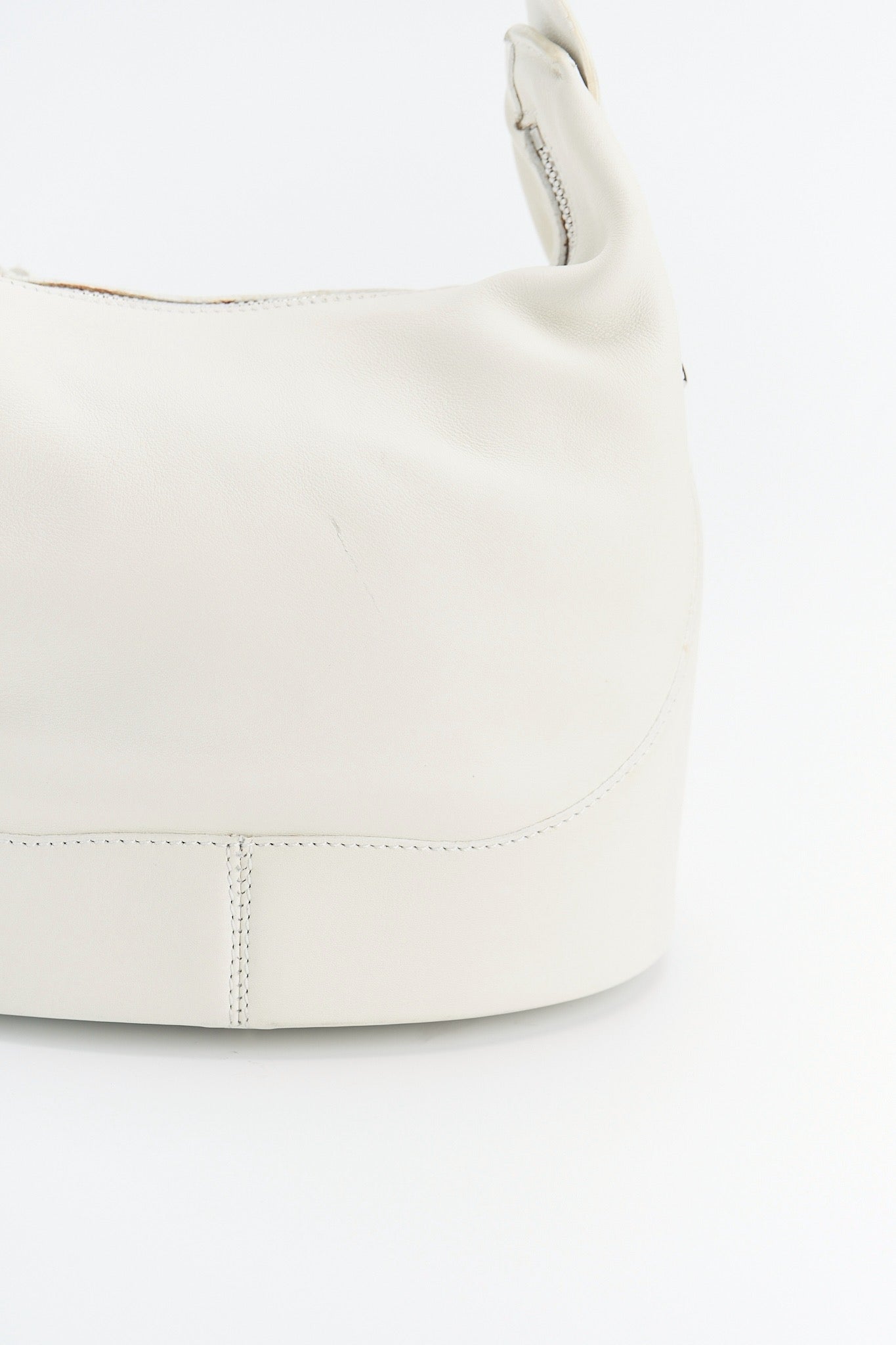 Loewe shoulder bag white color