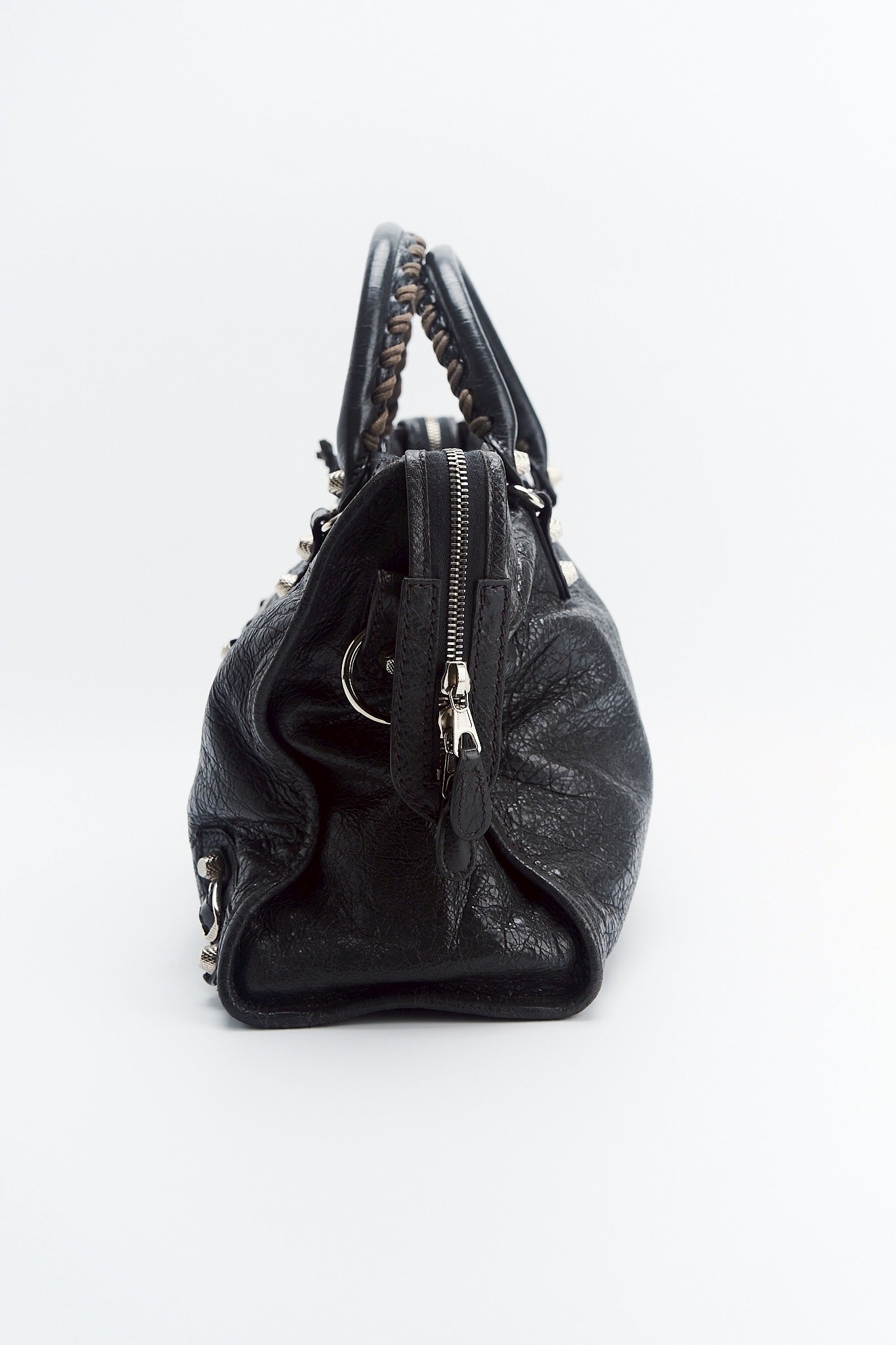 Balenciaga city bag dark gray