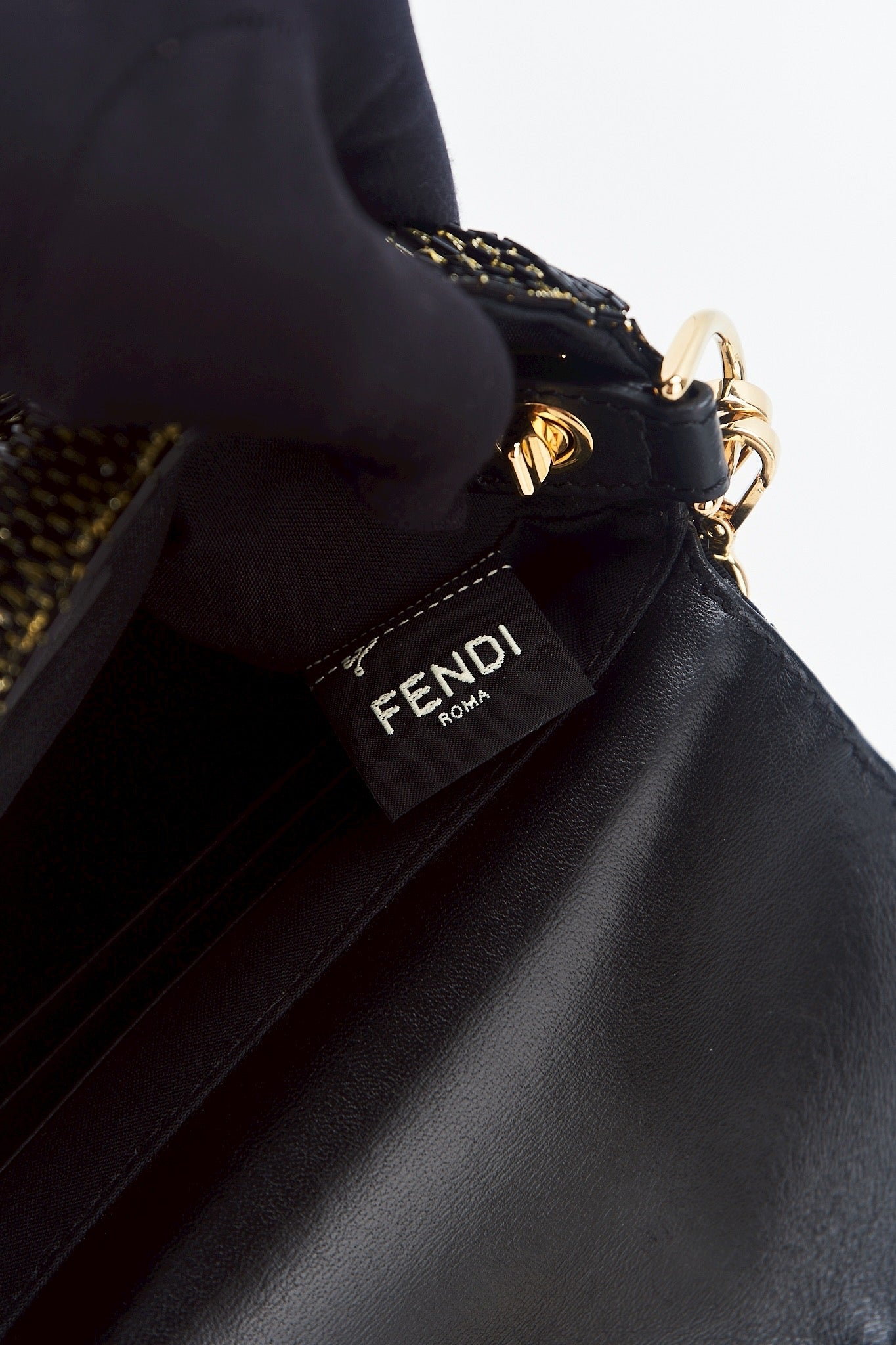 Fendi mini baguette bag