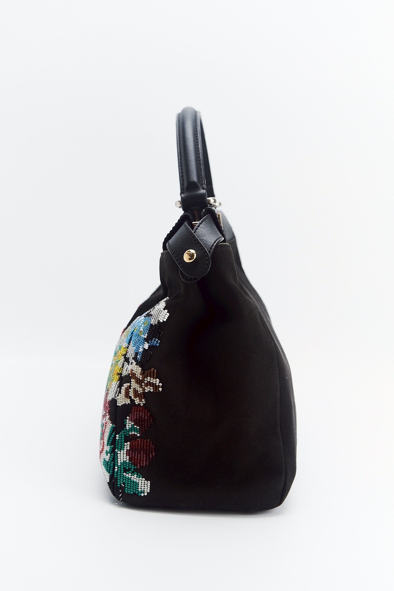 Fendi peekaboo beaded floral