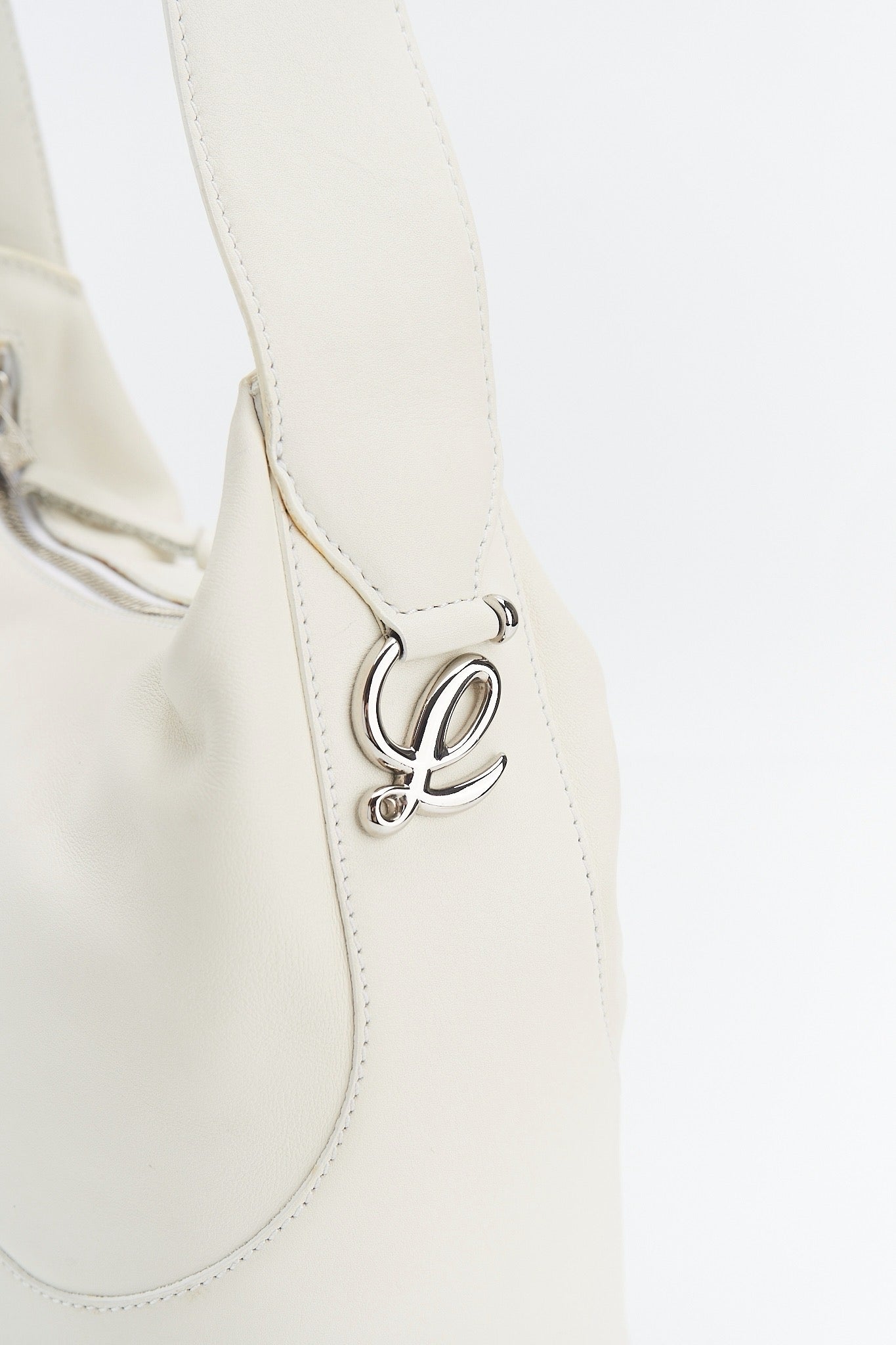 Loewe shoulder bag white color