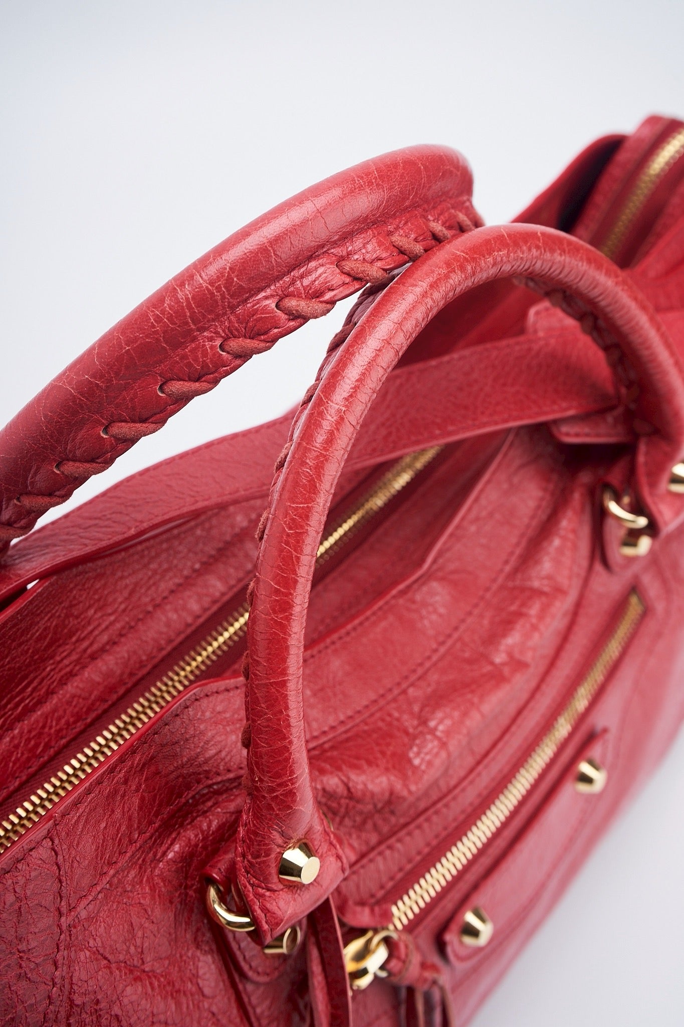 Balenciaga city red