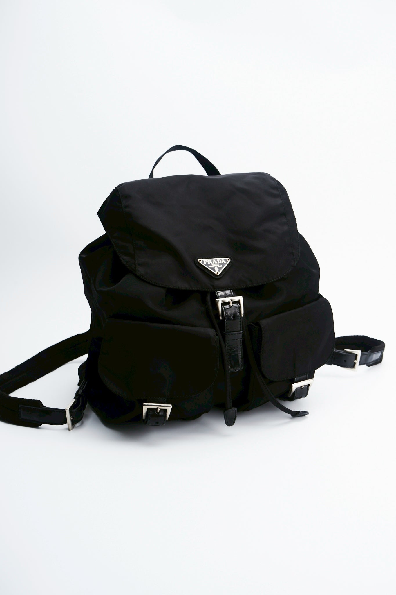 Prada nylon blackpack