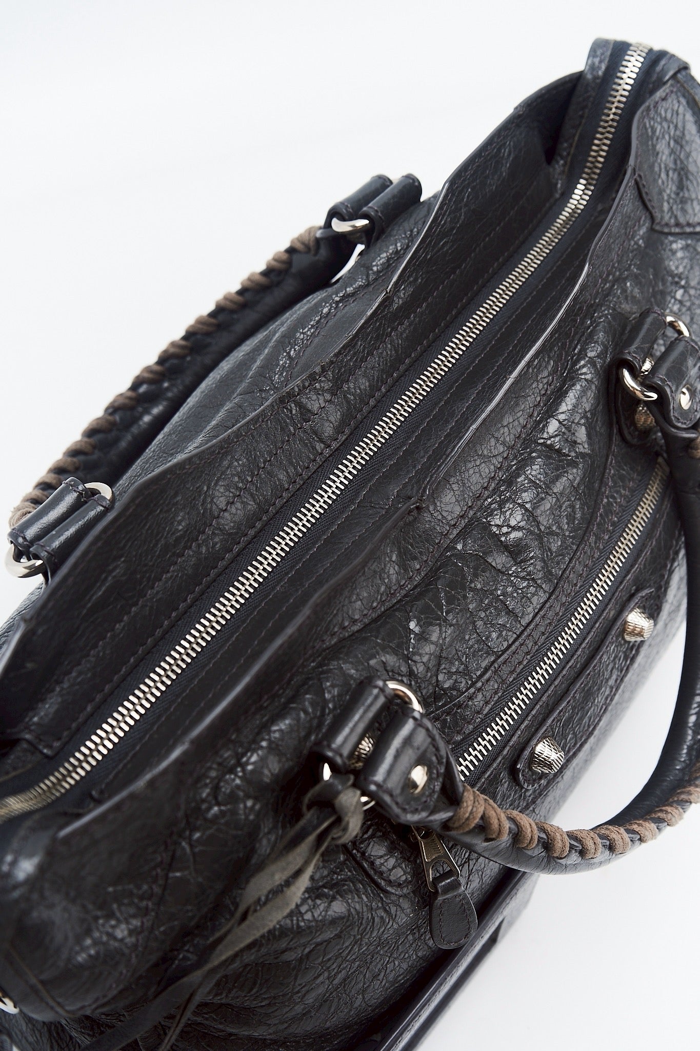 Balenciaga city bag dark gray