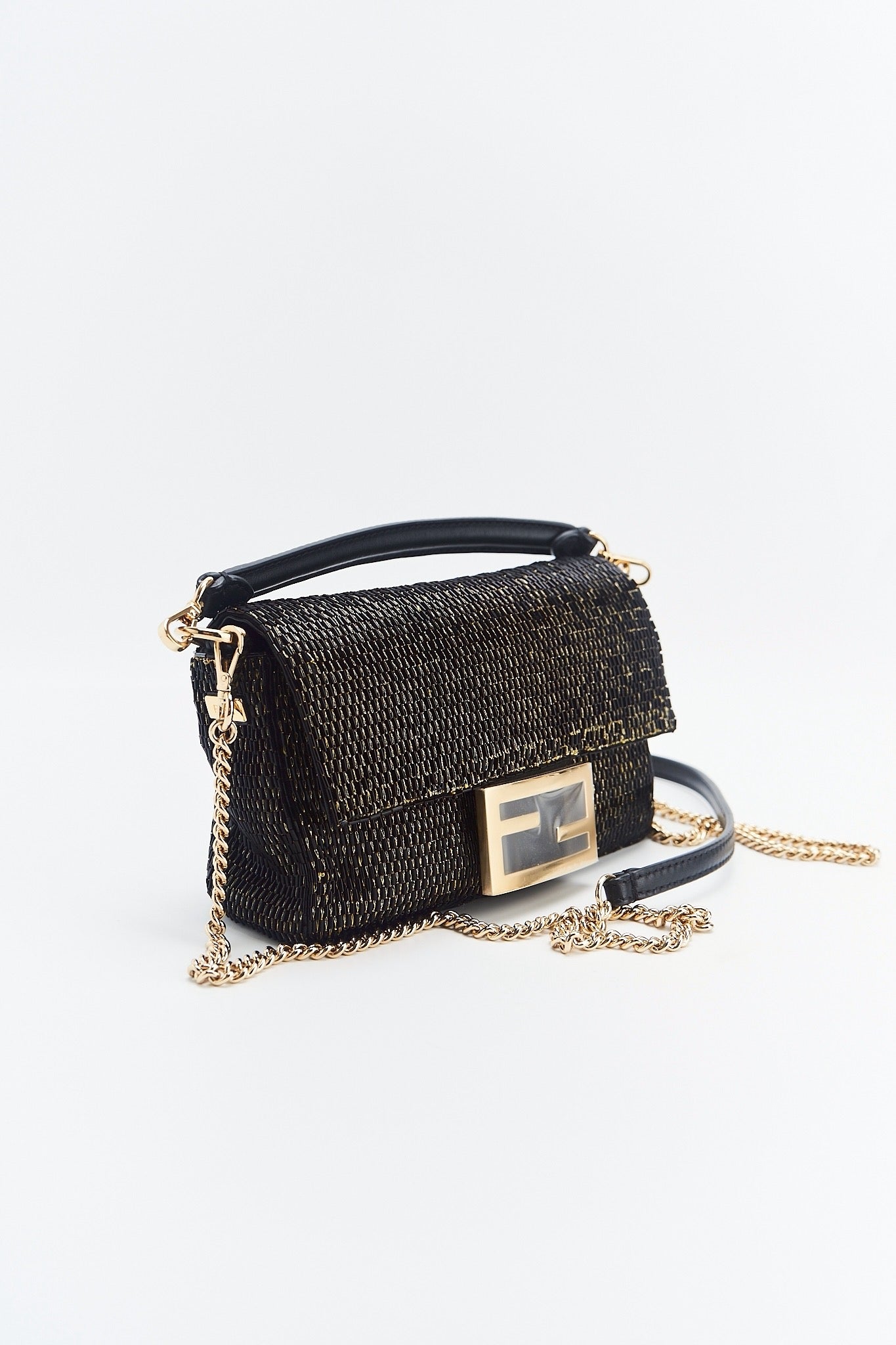 Fendi mini baguette bag