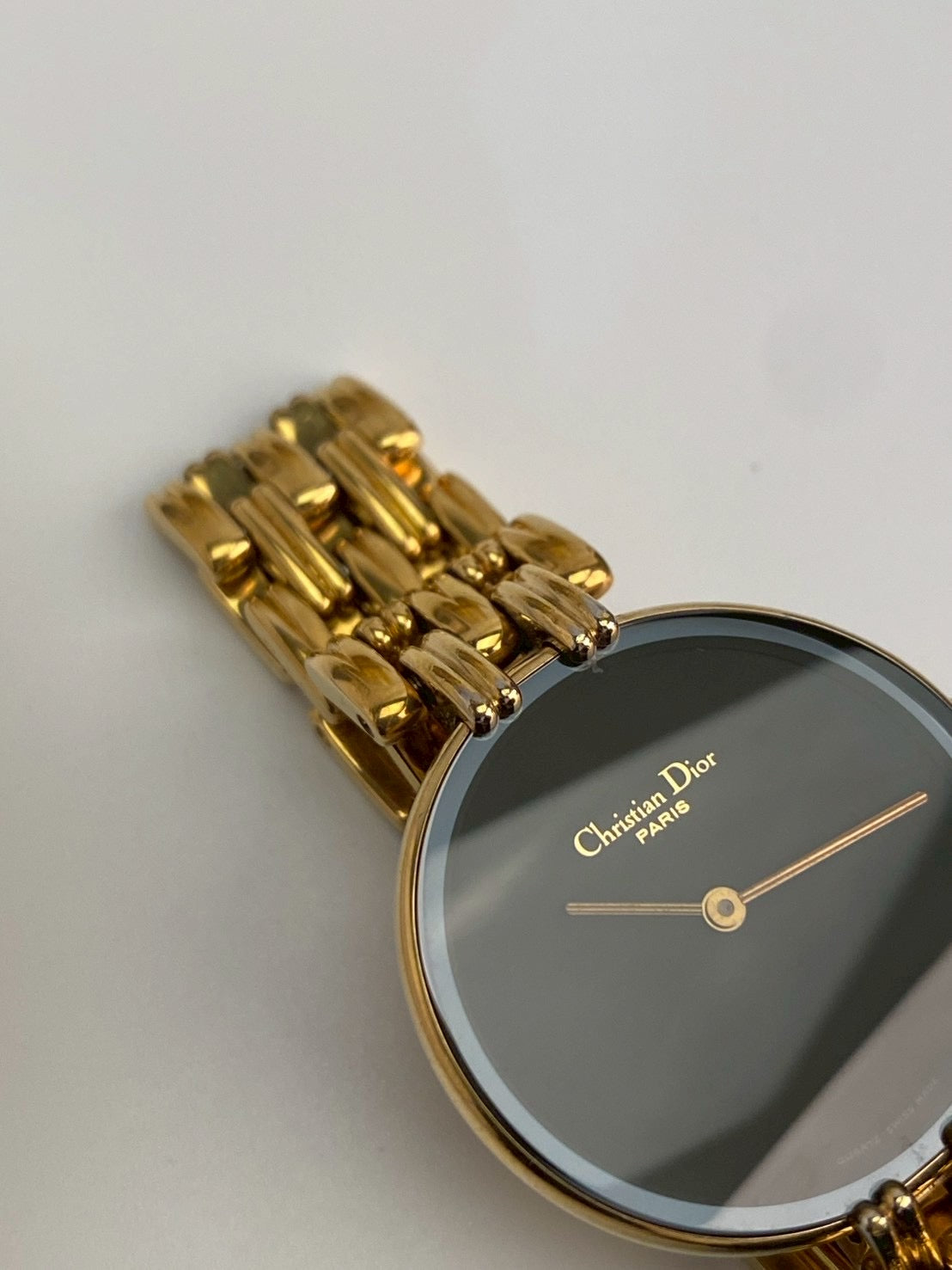 Dior 46-154-4 black dial gold