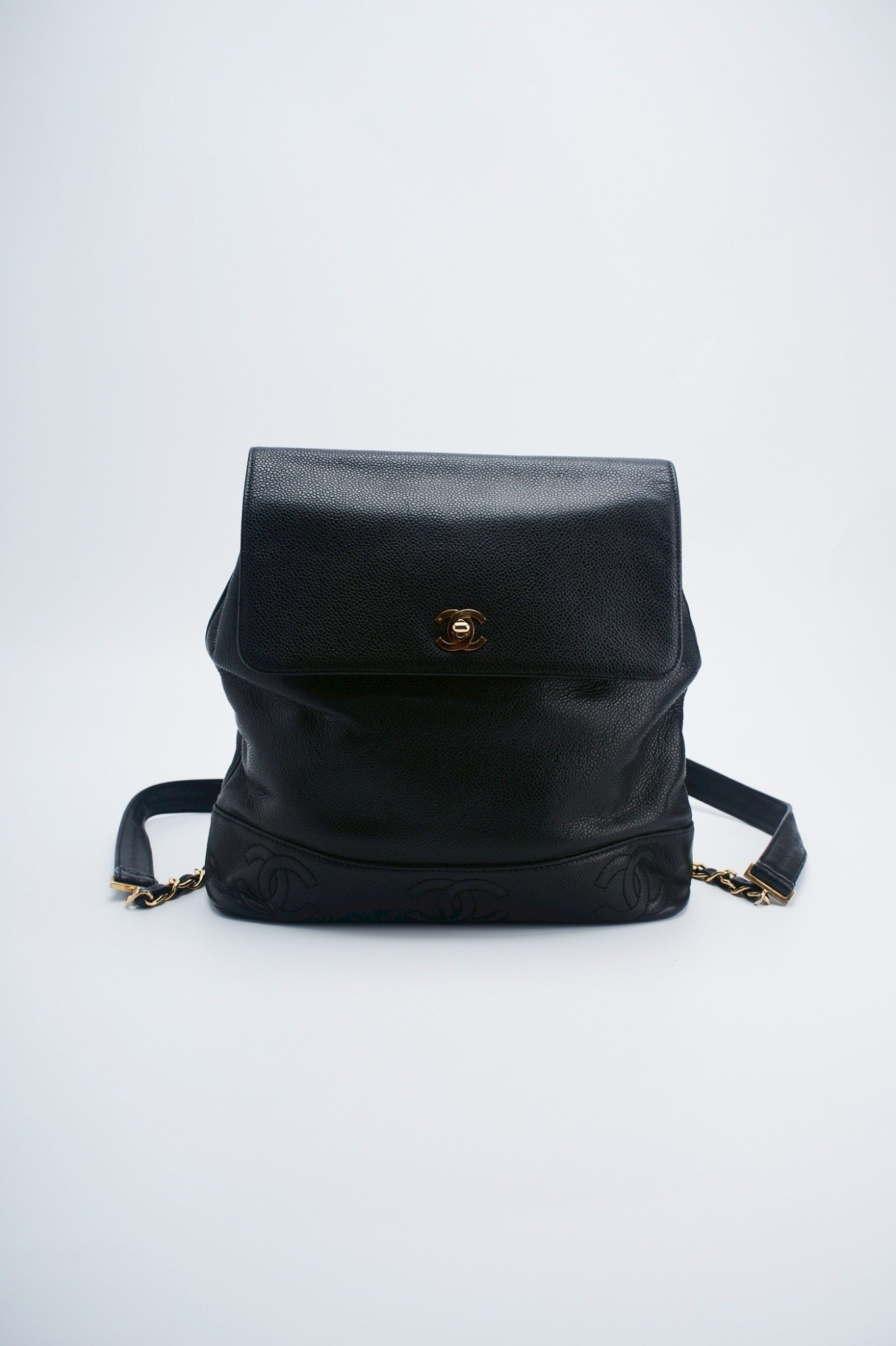 Chanel caviar backpack