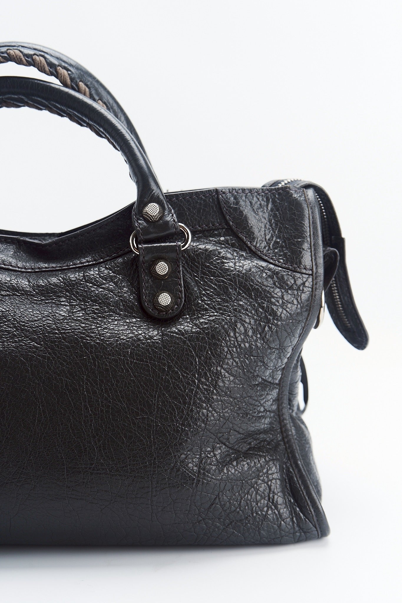 Balenciaga city bag dark gray