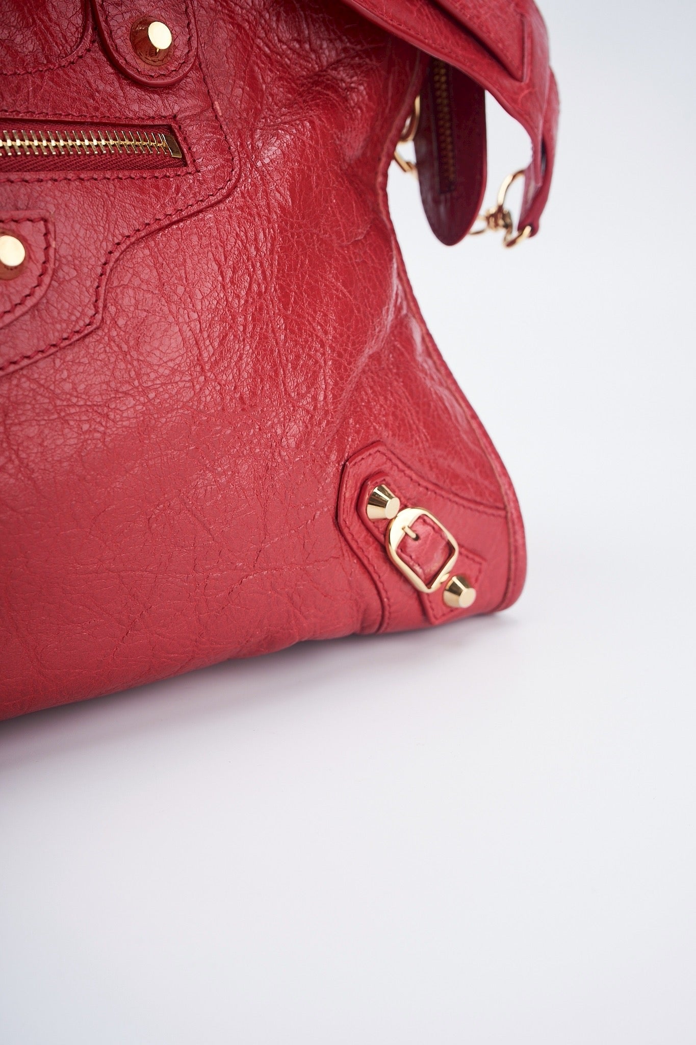 Balenciaga city red