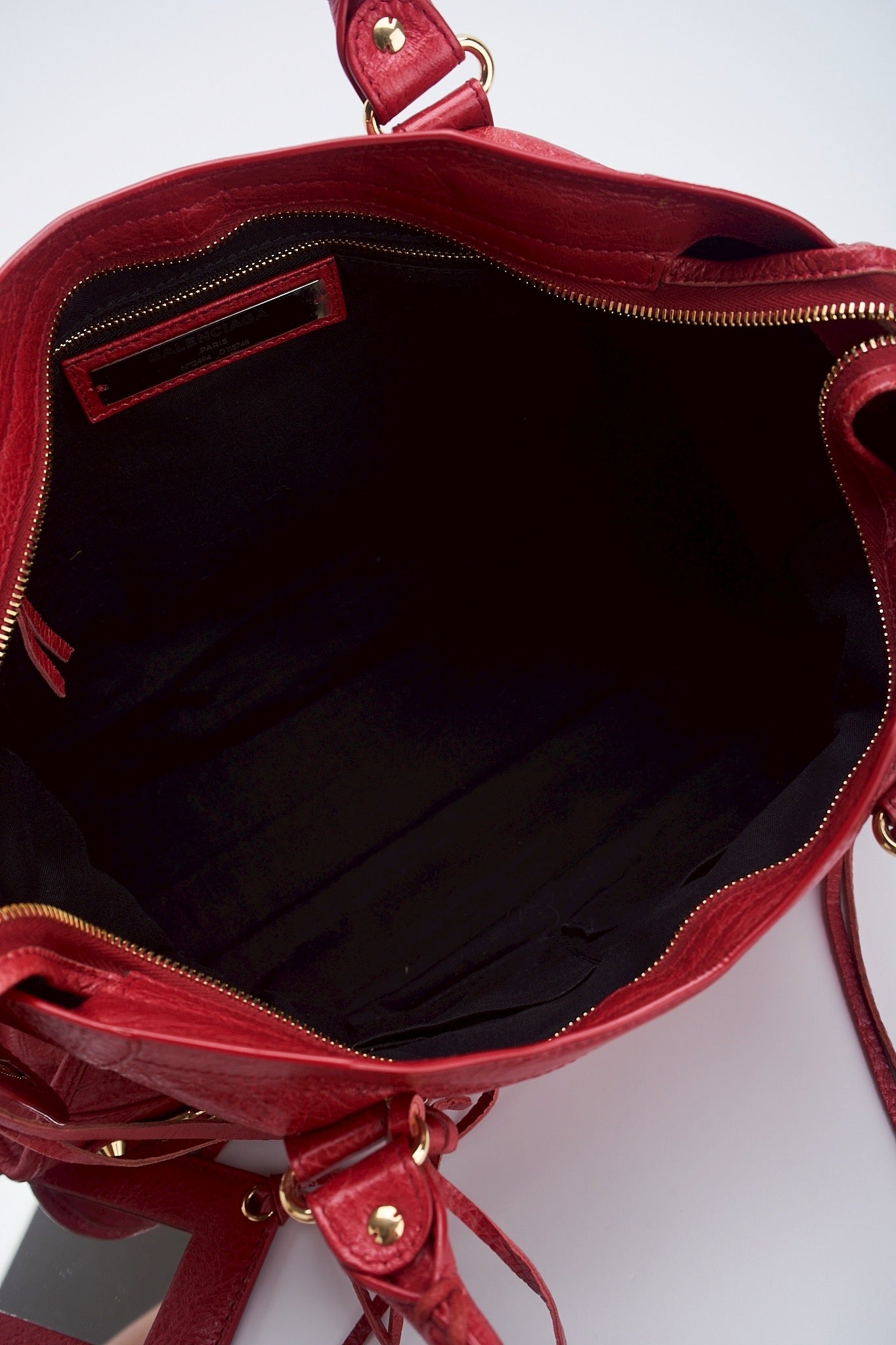 Balenciaga city red
