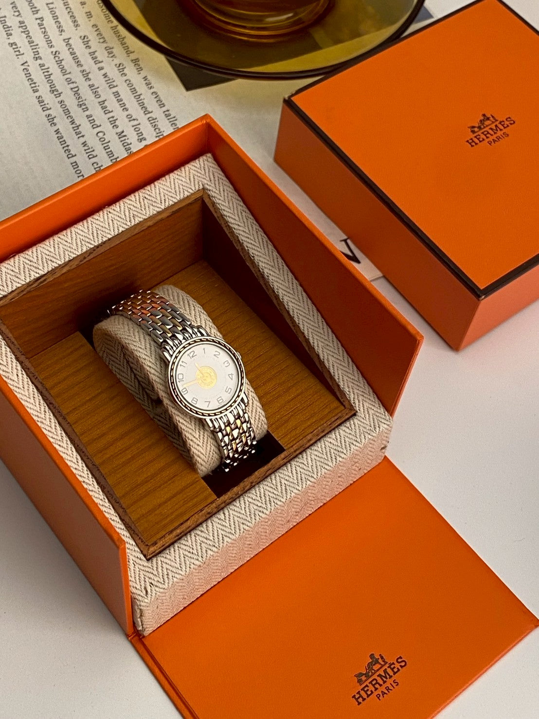 Hermes vintage twotone c.3906