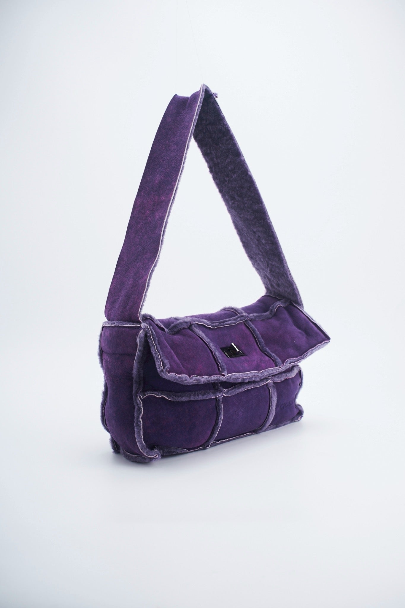 Chanel Mouton shearling suede