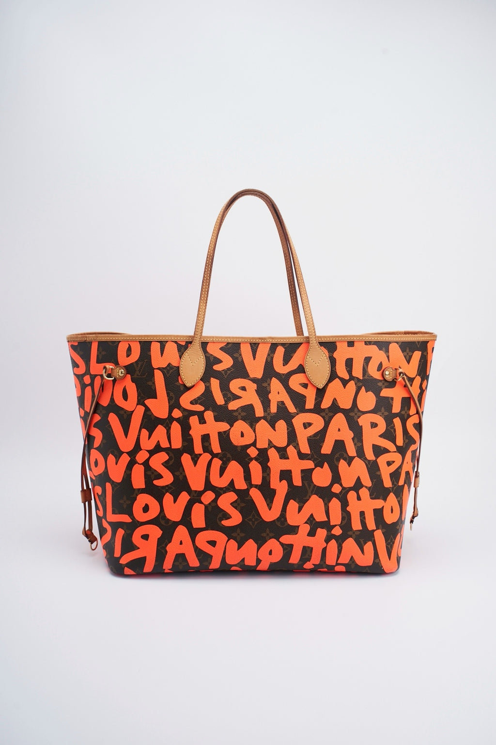 Lv graffiti neverfull orange gm