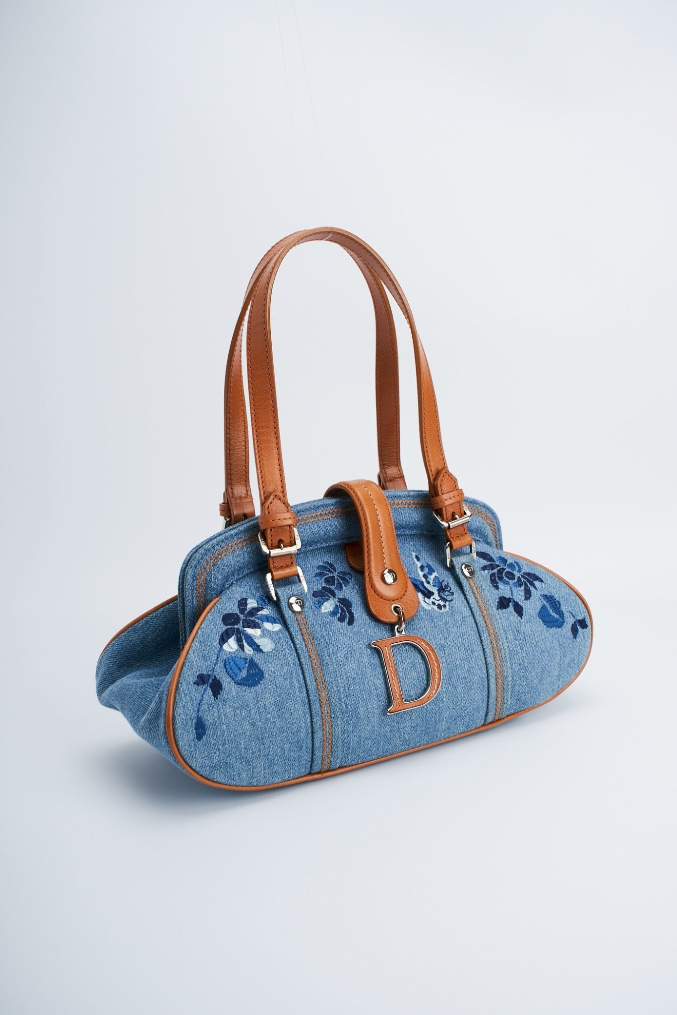 Dior detective denim floral