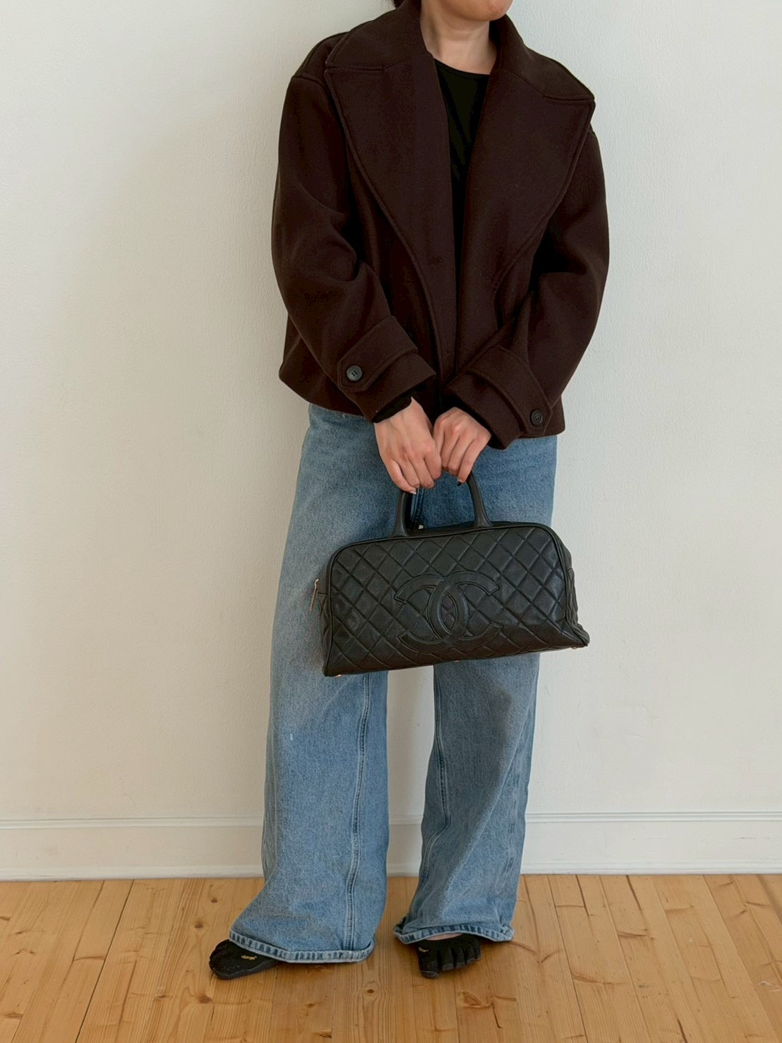 Chanel Boston black