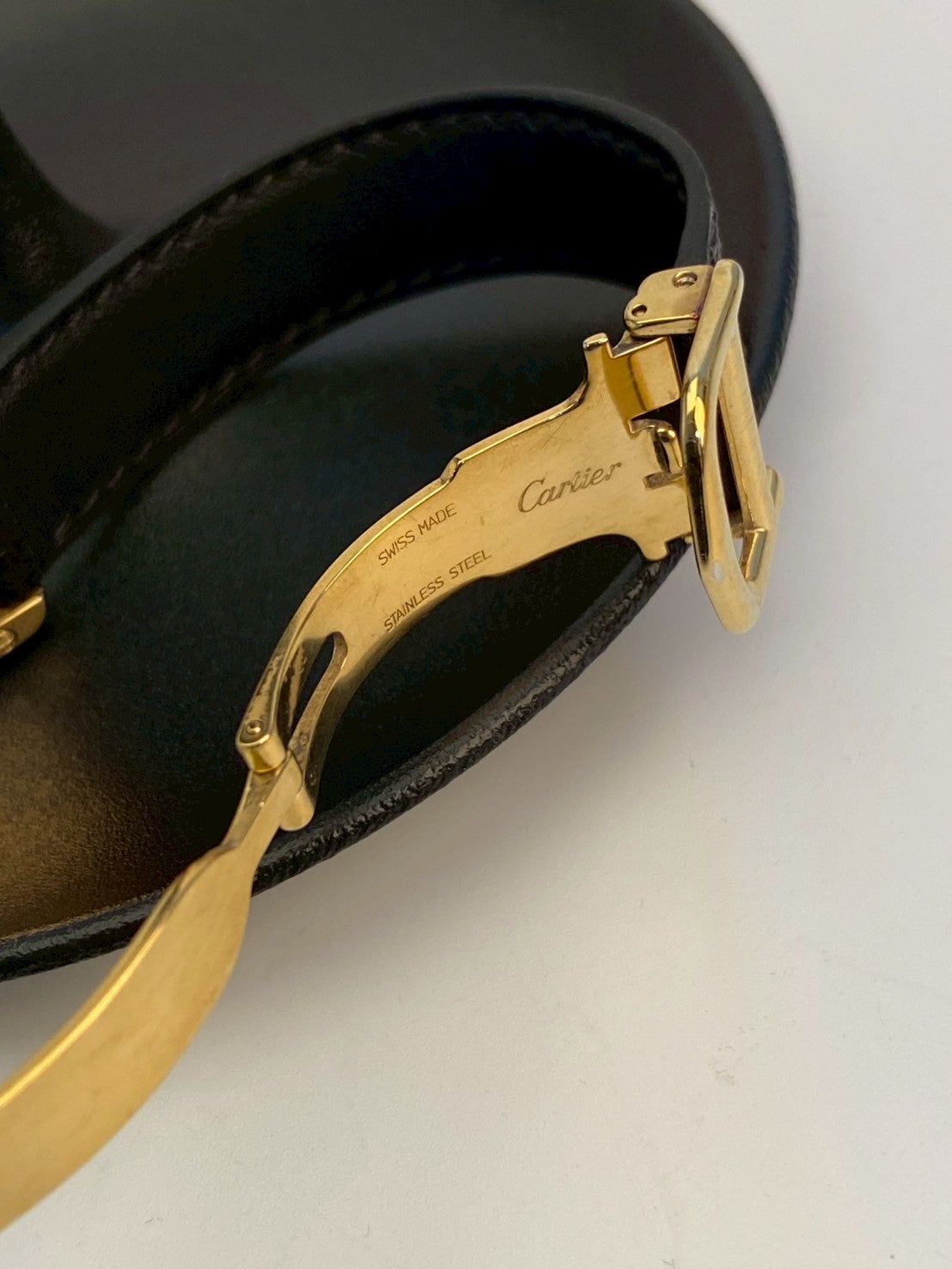Cartier tank must de gold c.6351