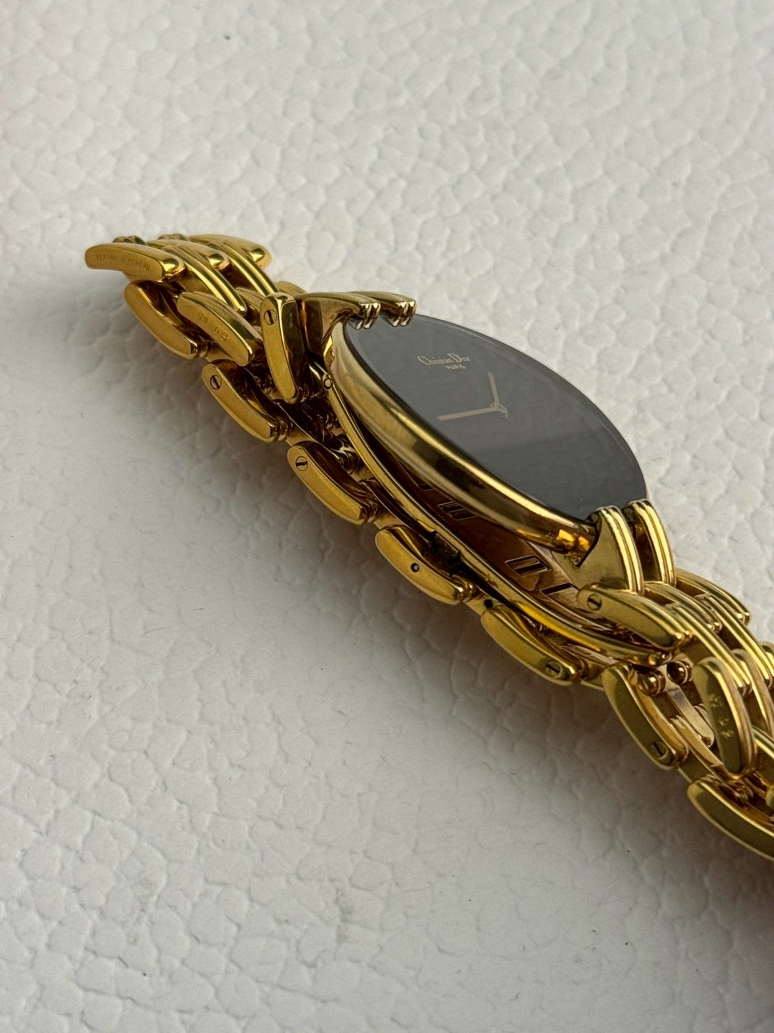 Dior black dial gold sizeL c.4581