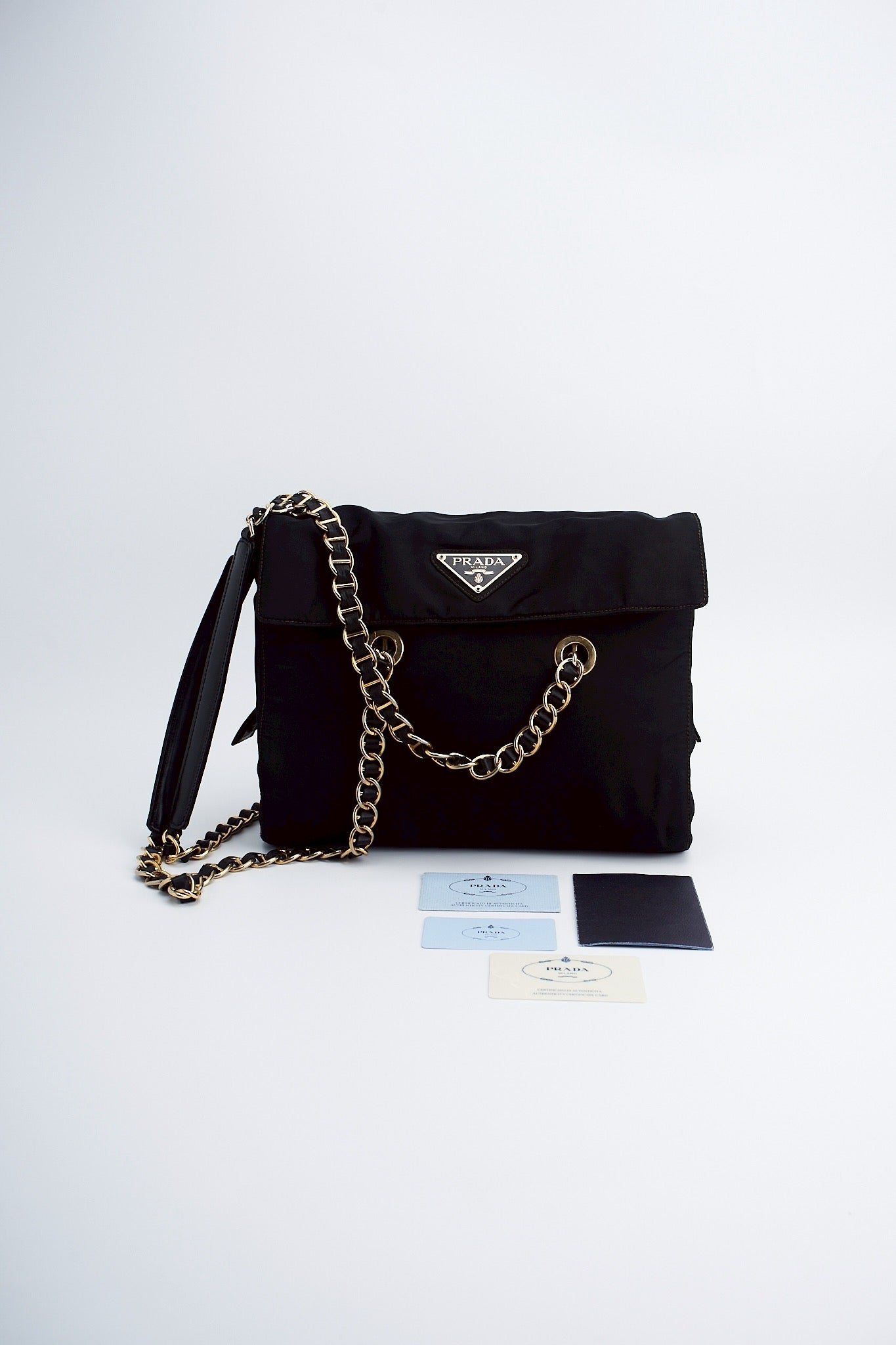 Prada nylon chain