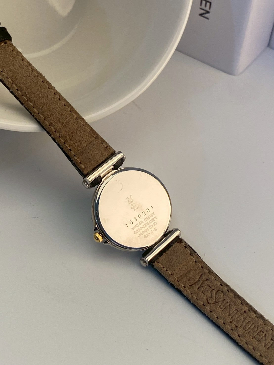 Ysl white dial c.0201