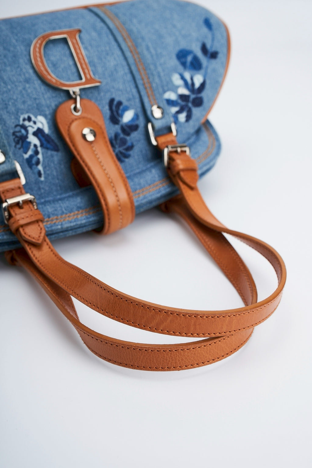 Dior detective denim floral