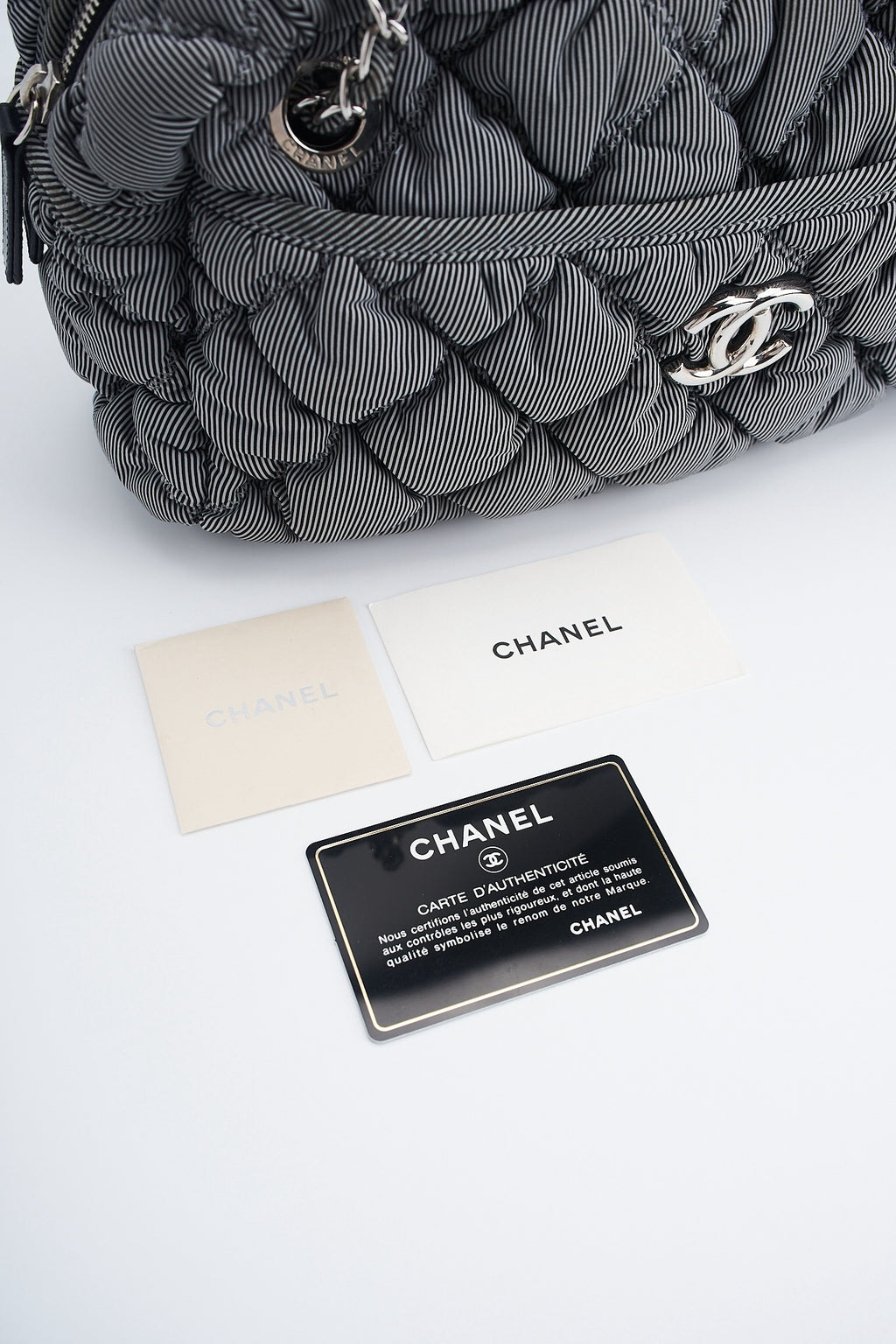 Chanel bubble quilted