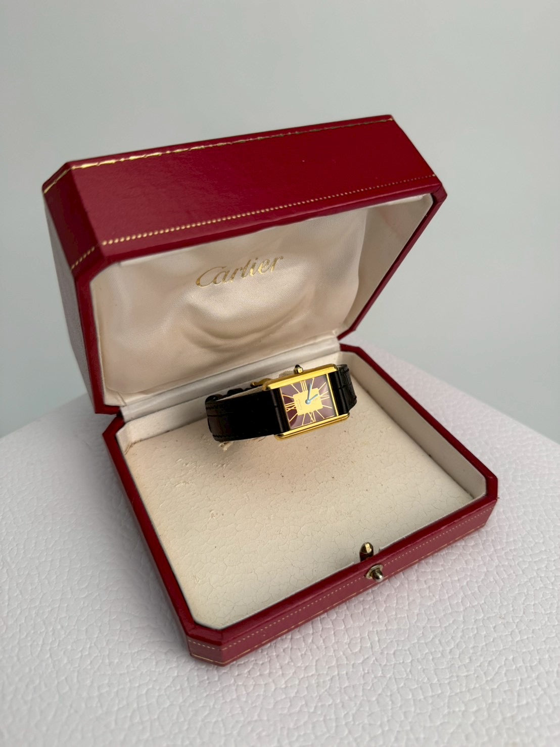 artier vermeil tank red s size. C.2251